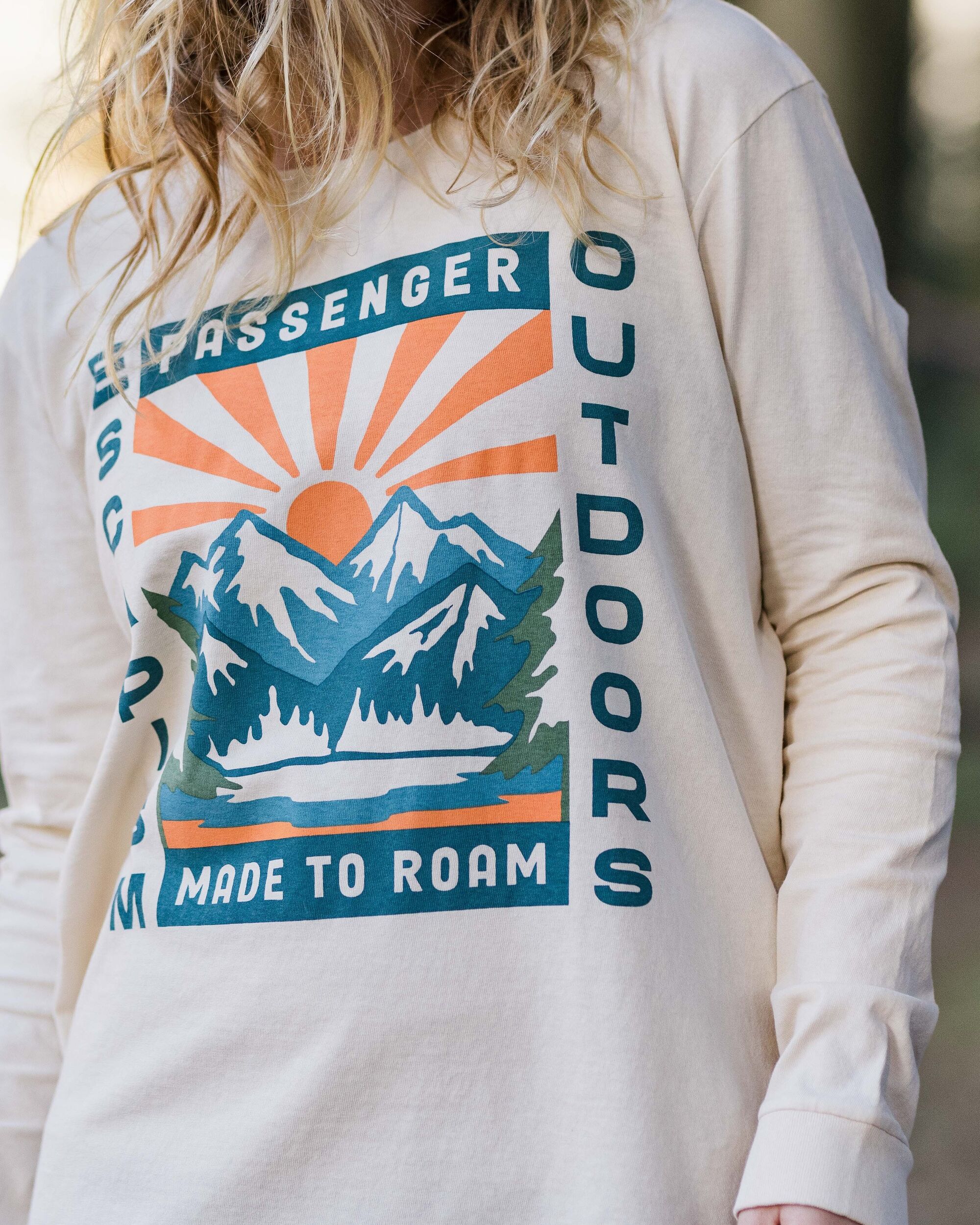 Solitude Oversized LS T-Shirt - Birch - Image 2
