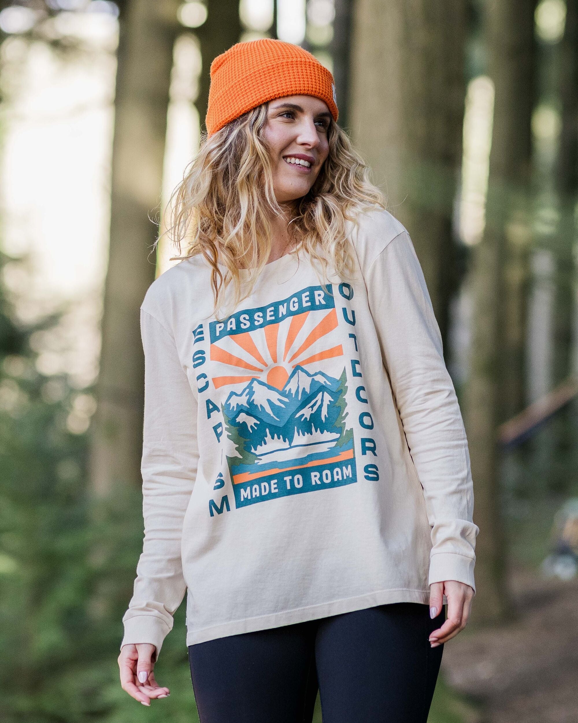 Solitude Oversized LS T-Shirt - Birch - Image 4