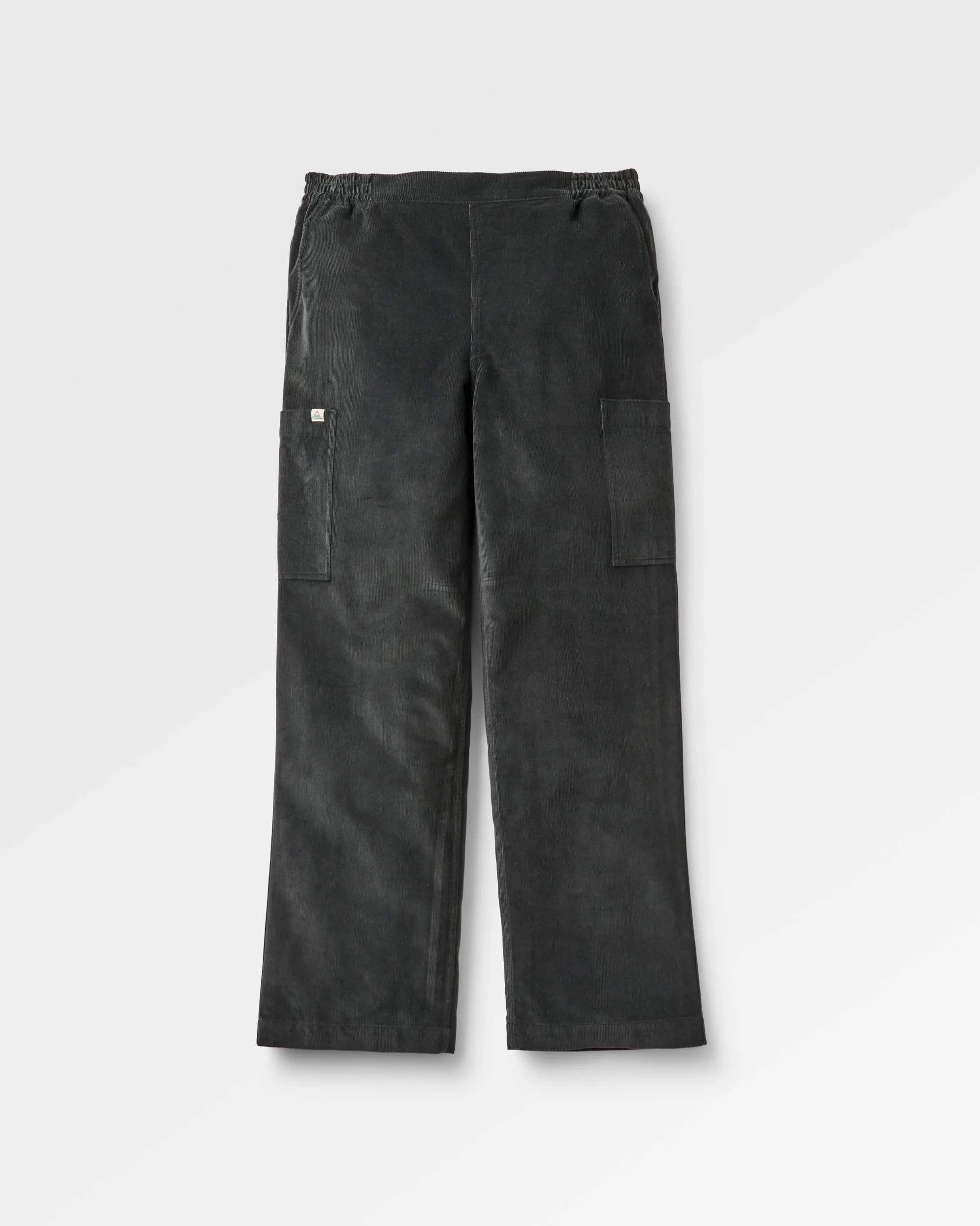 Someday Organic Cotton Corduroy Trouser - Black - Image 2
