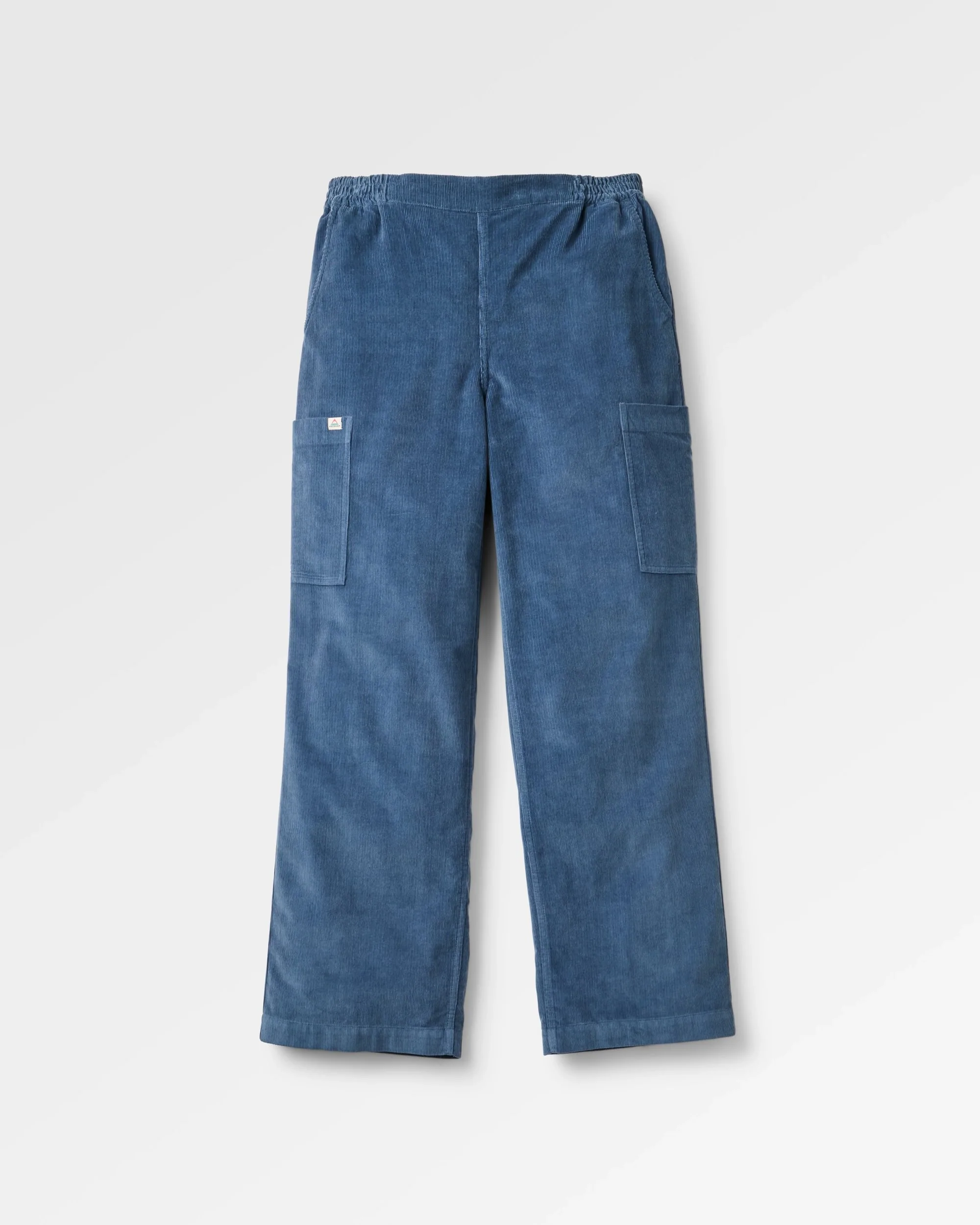 Someday Organic Cotton Corduroy Trouser - Dark Denim - Image 2