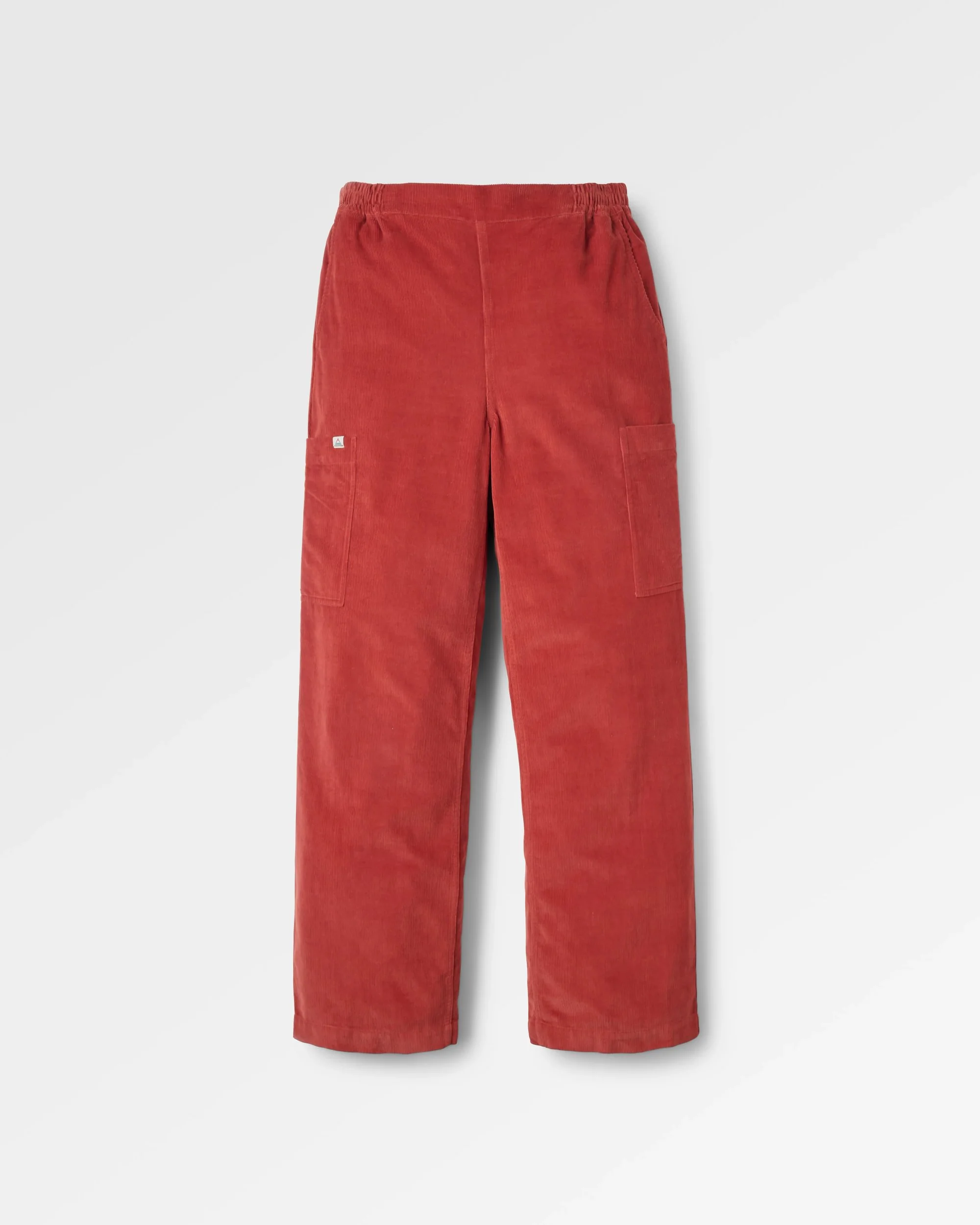 Someday Organic Cotton Corduroy Trouser - Red Ochre - Image 2