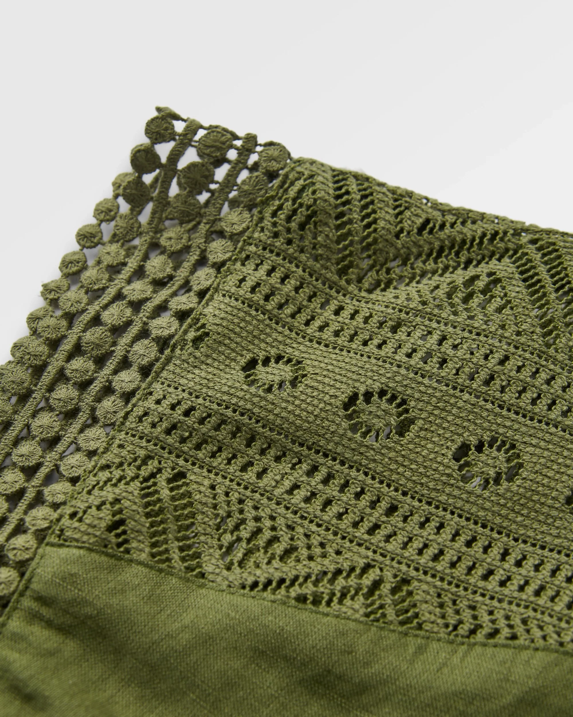 Sono Linen Beach Dress - Khaki - Image 3
