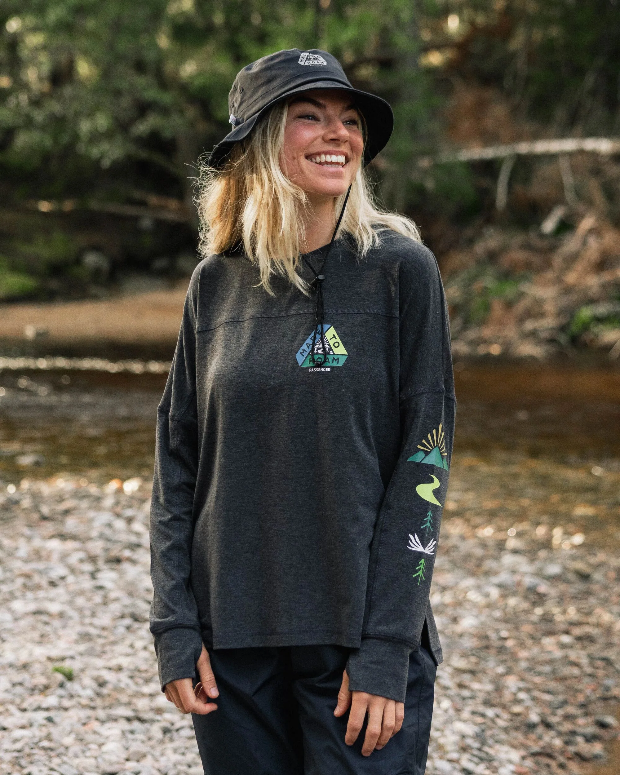 Sorrento Active LS T-Shirt - Black - Image 4