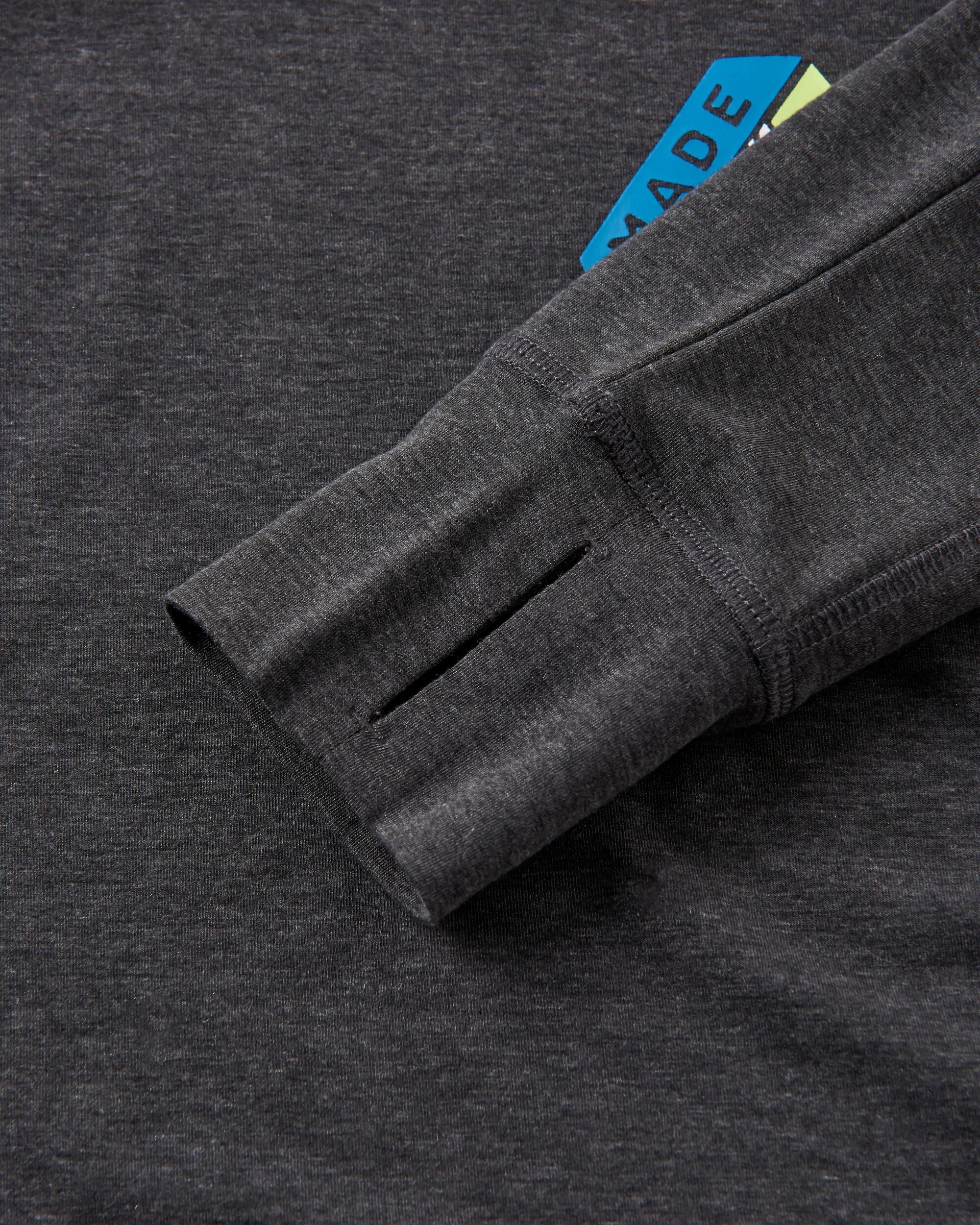 Sorrento Active LS T-Shirt - Black - Image 9