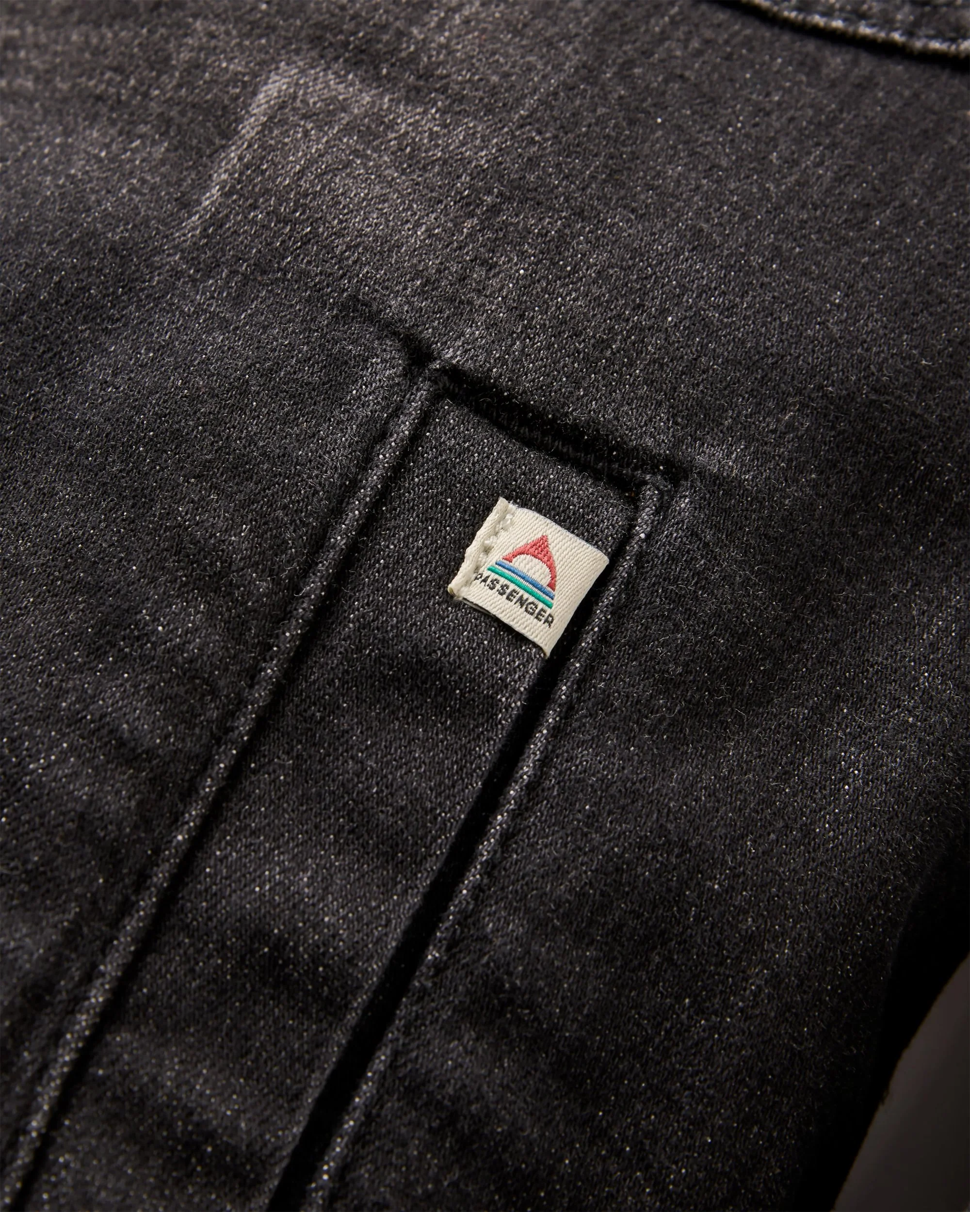 Stella Denim LS Shirt - Washed Black Denim - Image 4