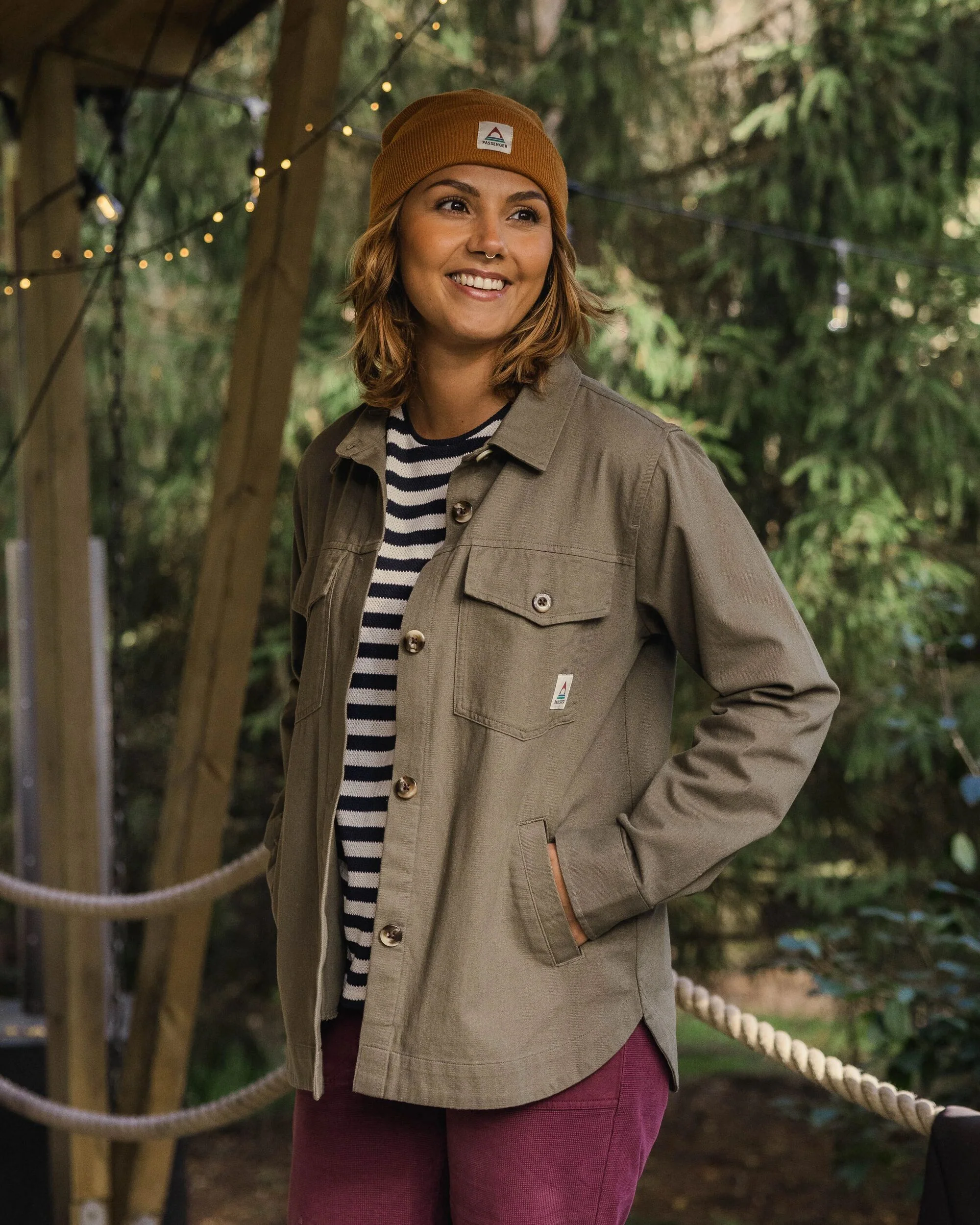 Stella LS Shirt - Dusty Olive - Image 3
