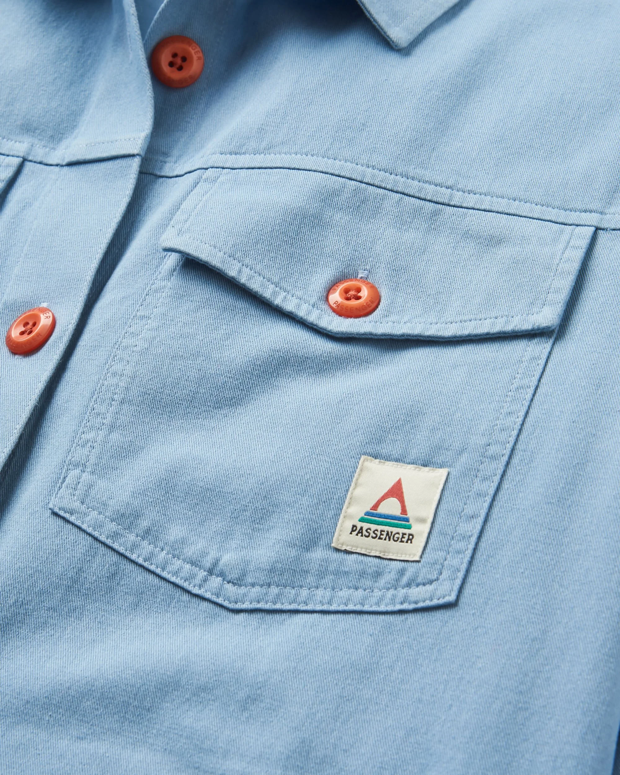 Stella LS Shirt - Faded Denim - Image 6