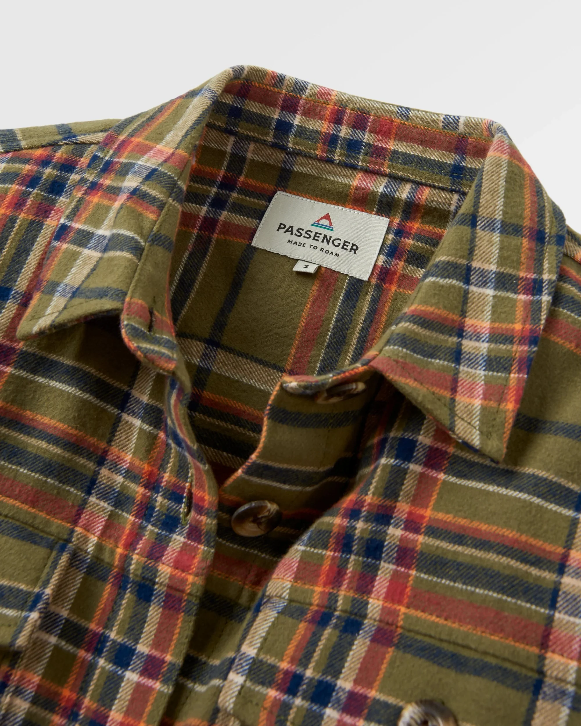 Stella LS Shirt - Khaki Check - Image 2