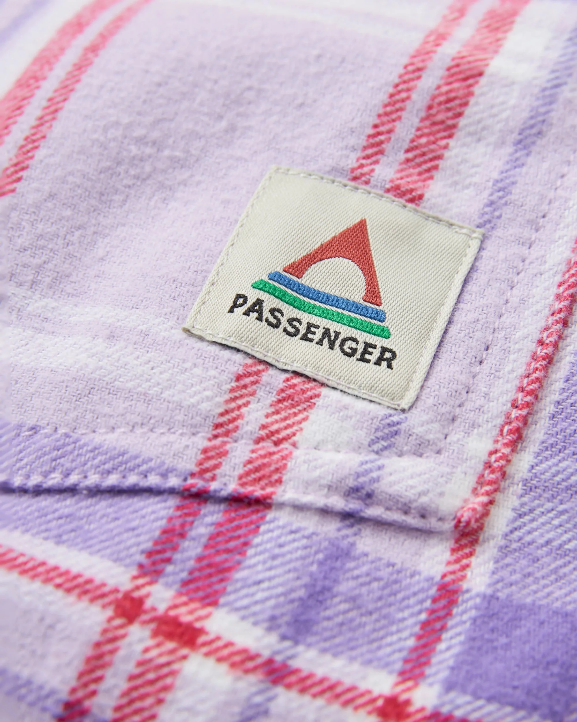 Stella LS Shirt - Retro Purple Check - Image 8