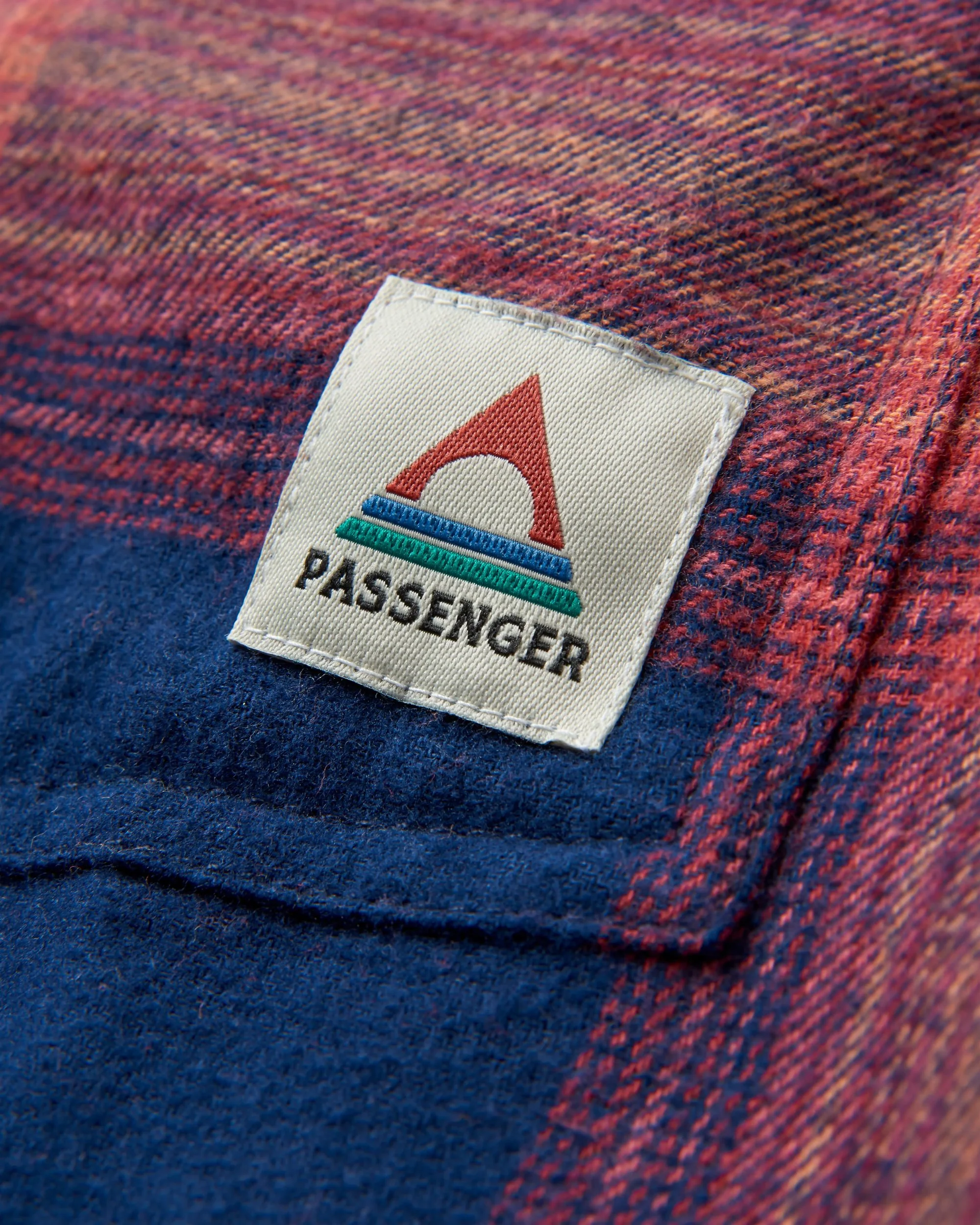Stella LS Shirt - Rich Navy/ Red Ochre Check - Image 6