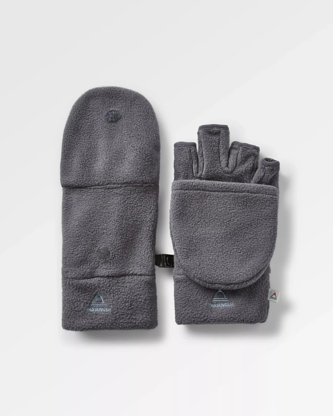 Stem Polar Convertible Mittens - Charcoal - Image 4