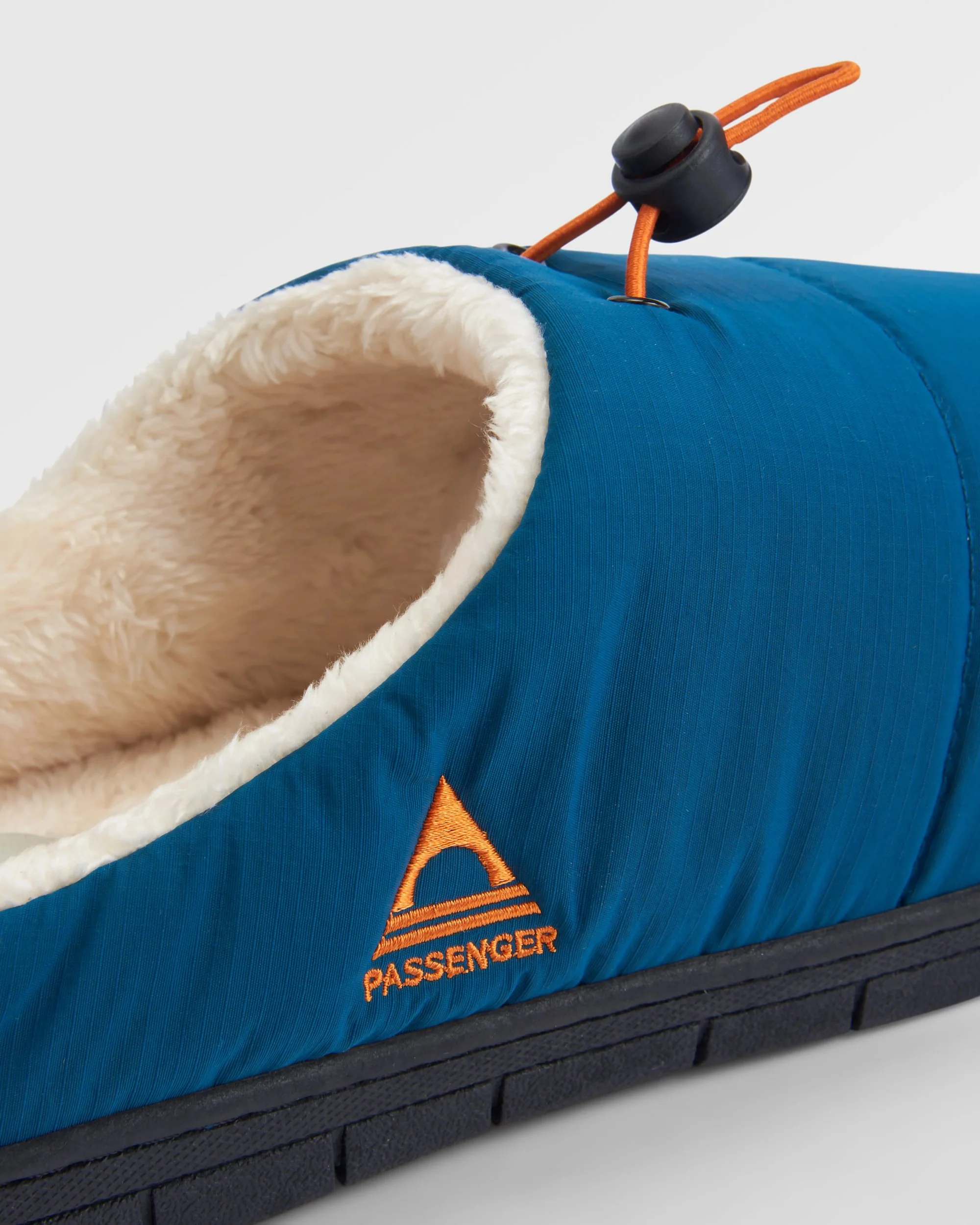 Step Out Men's Fleece Lined Slipper - Tidal Blue - Image 3