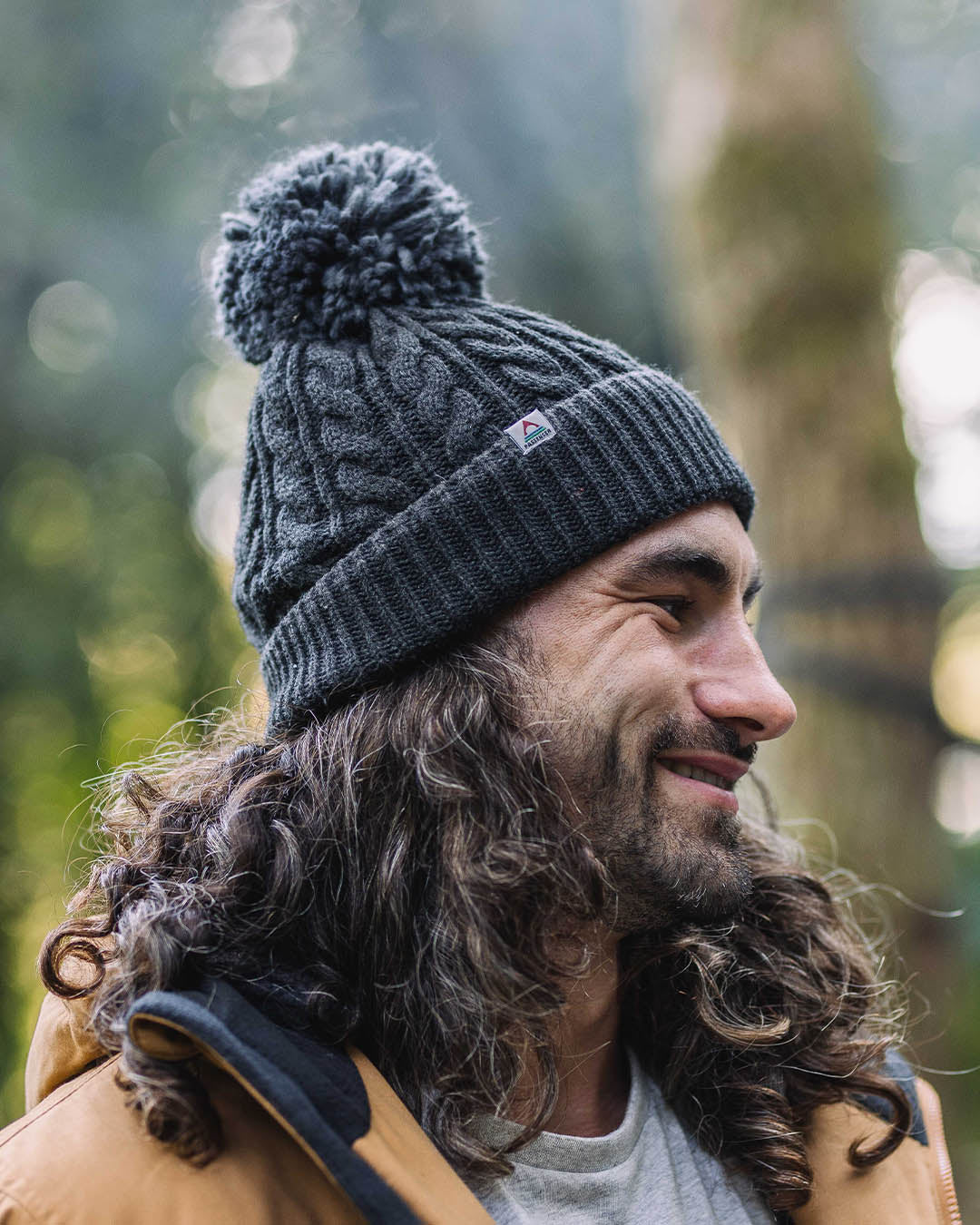 Stoke Bobble Hat - Faded Black - Image 3