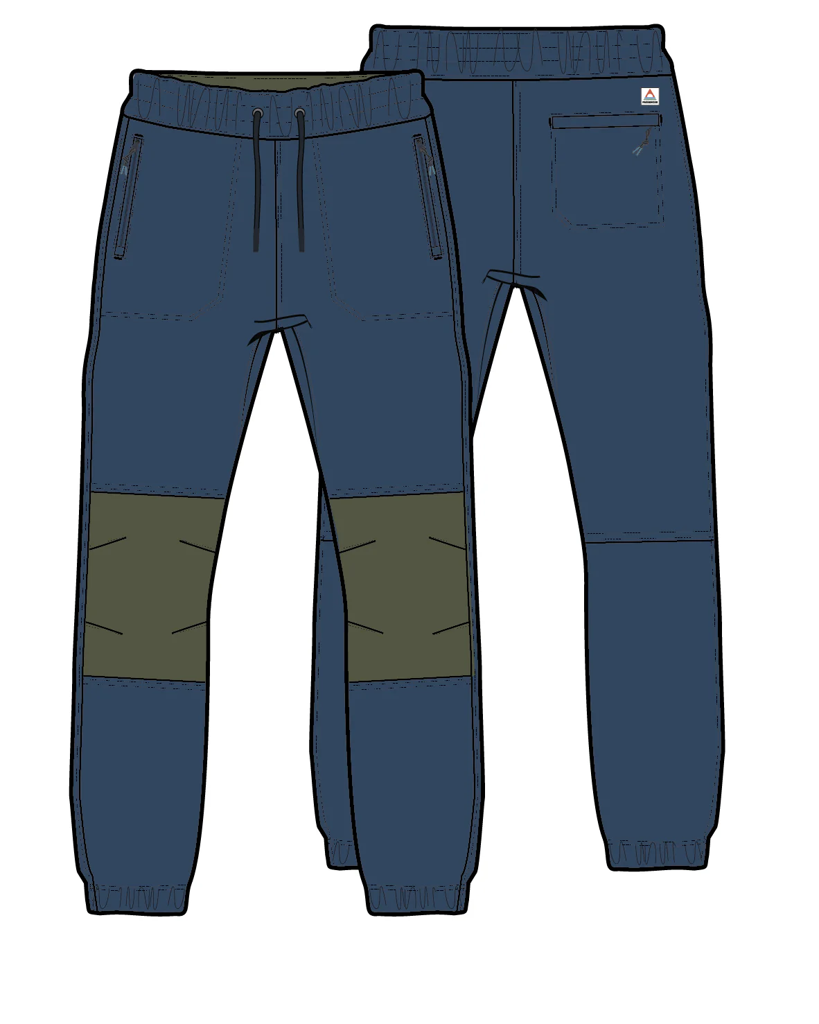 Stride Active Trail Jogger - Dark Denim - Image 9