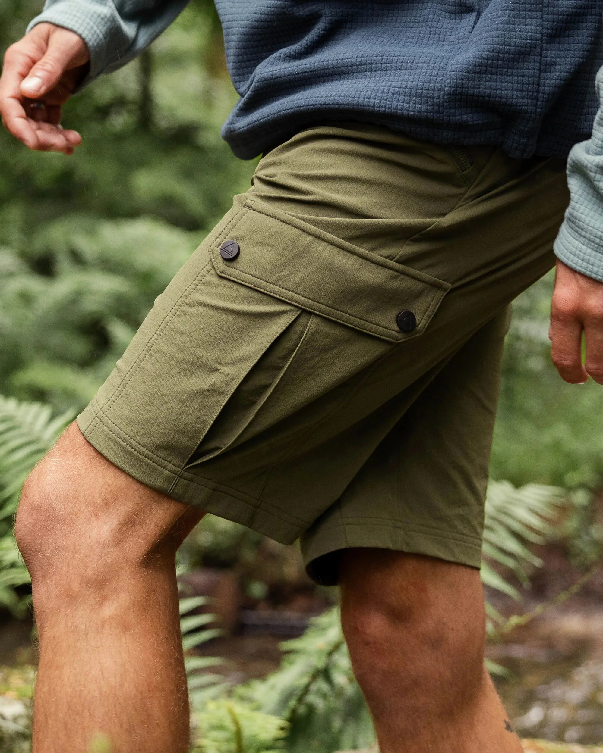 Stride Active Trail Short - Khaki - Image 4
