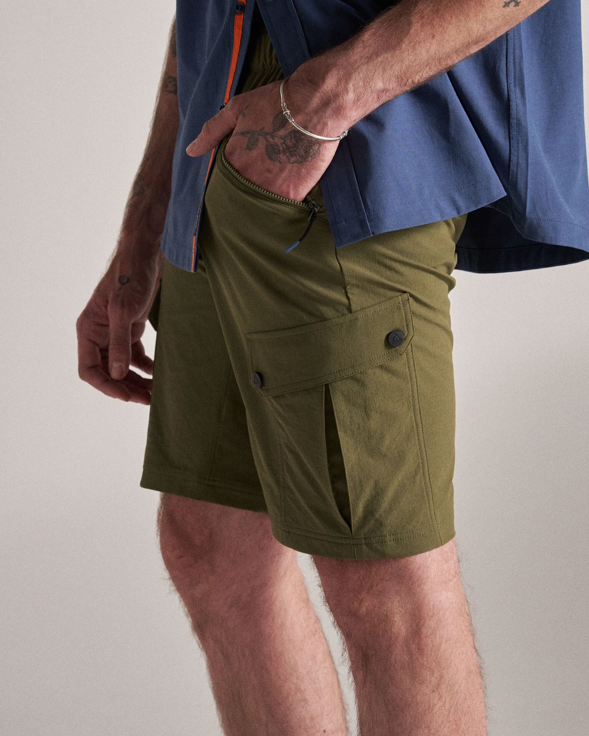 Stride Active Trail Short - Khaki - Image 6