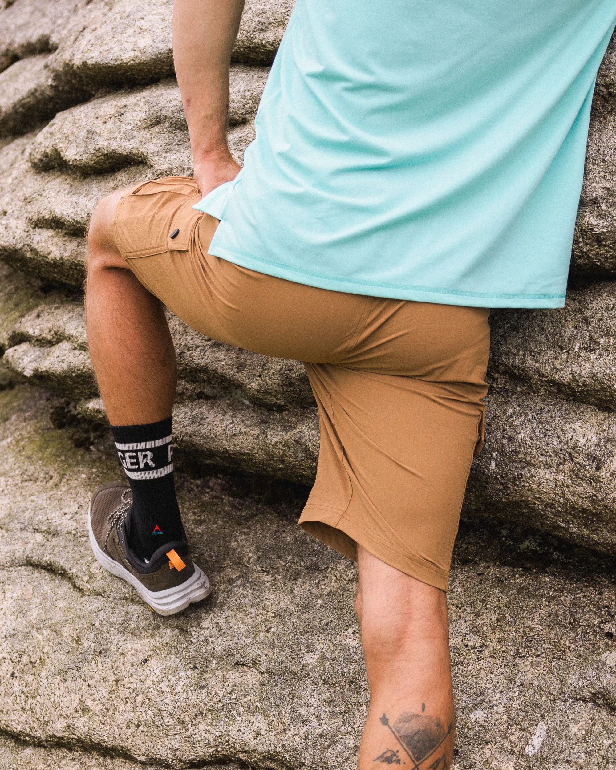 Stride Active Trail Short - Toffee - Image 4