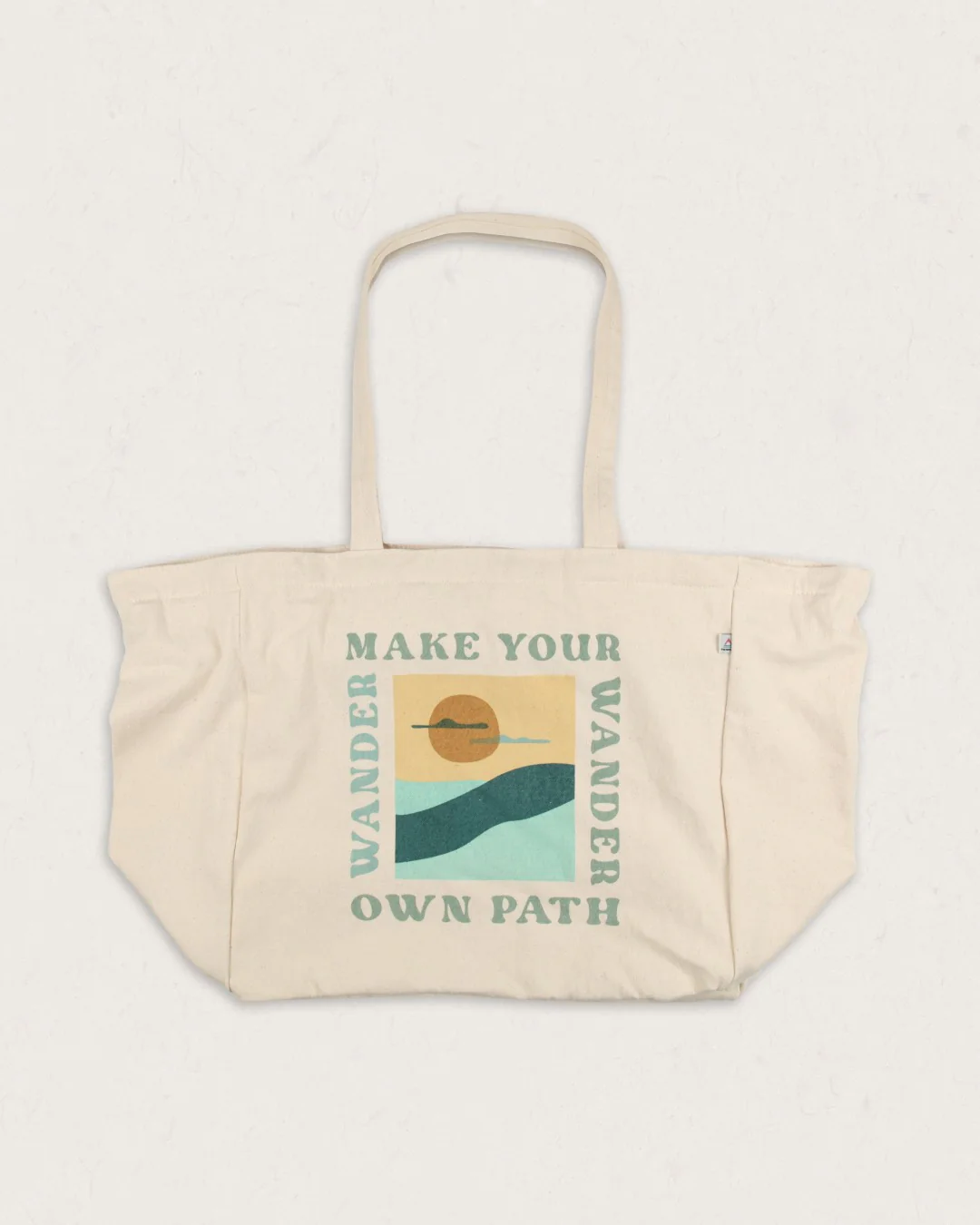 Sunrise Organic Cotton Tote Bag - Off White - Image 8
