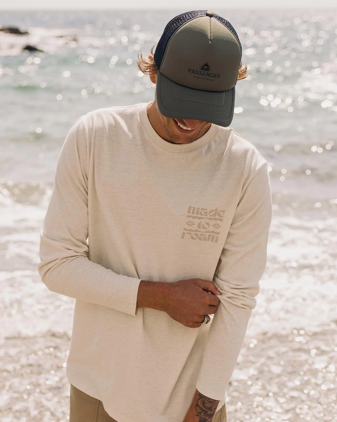 Sunrise LS T-Shirt - Milky Marl - Image 5