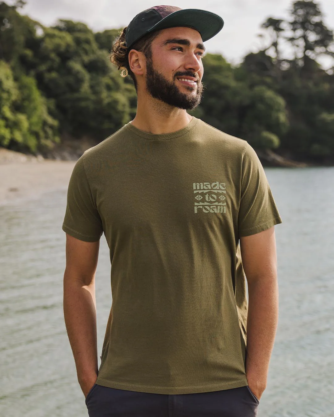 Sunrise T-Shirt - Loden Green - Image 2