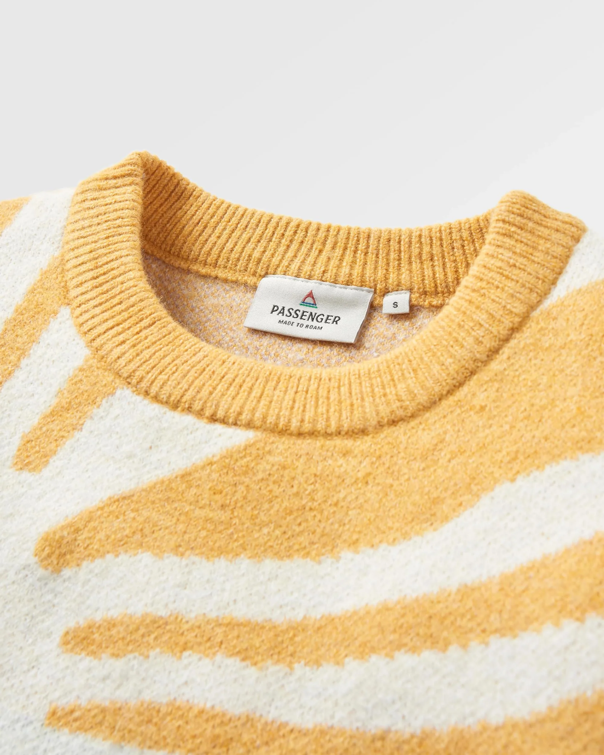 Sunsets Oversized Knitted Jumper - Marshmallow - Image 7