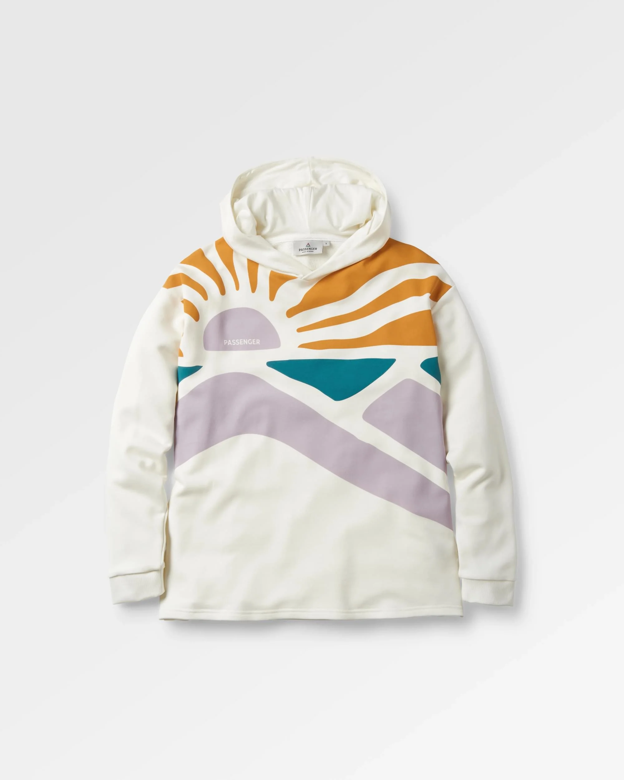 Sunsets Organic Cotton Hoodie - Marshmallow - Image 2