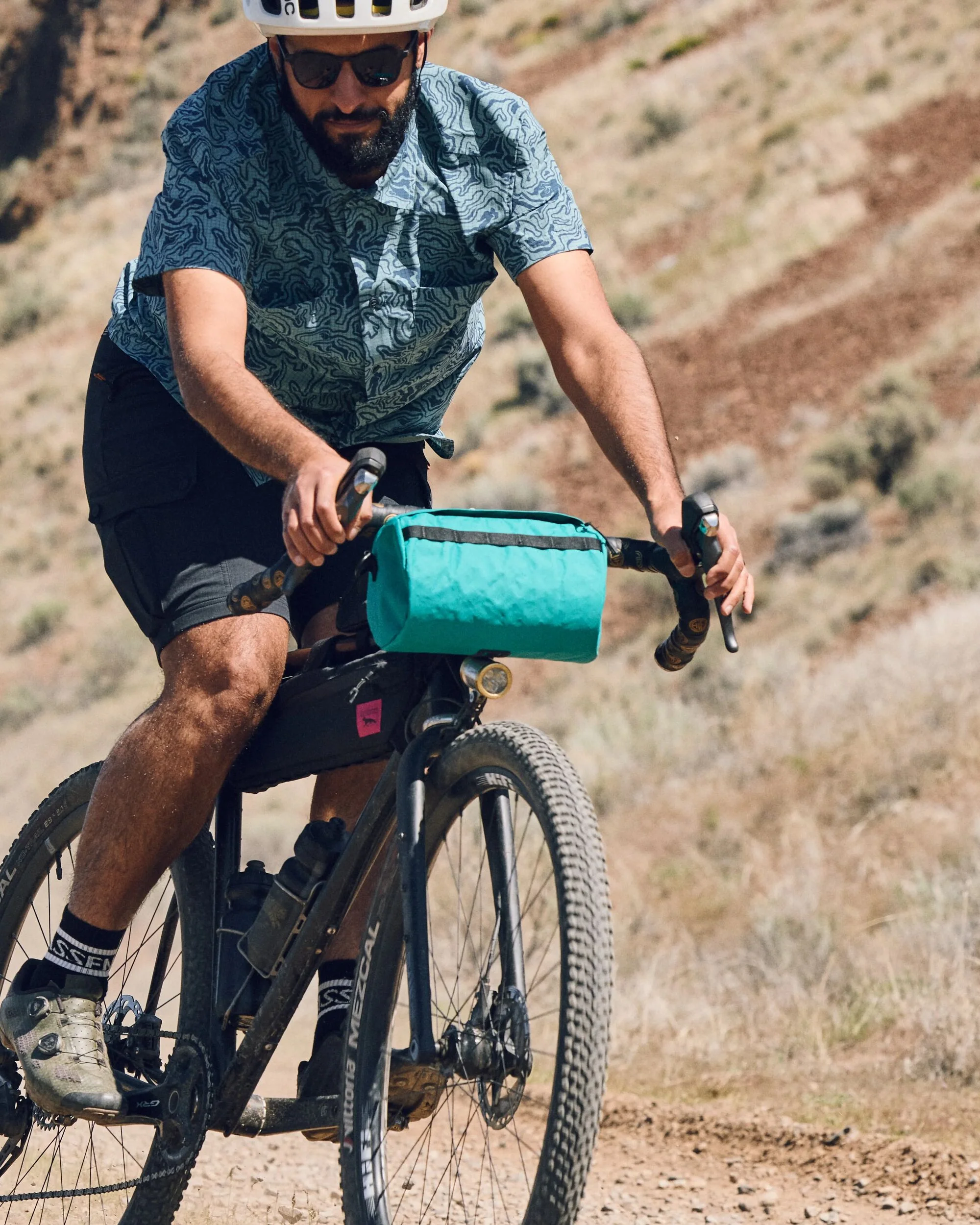 Swift Industries Bandito Bicycle Bag - Teal - Image 5