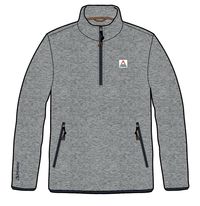 Switchback Micro Polartec® Fleece - Grey Marl 2 - Image 8