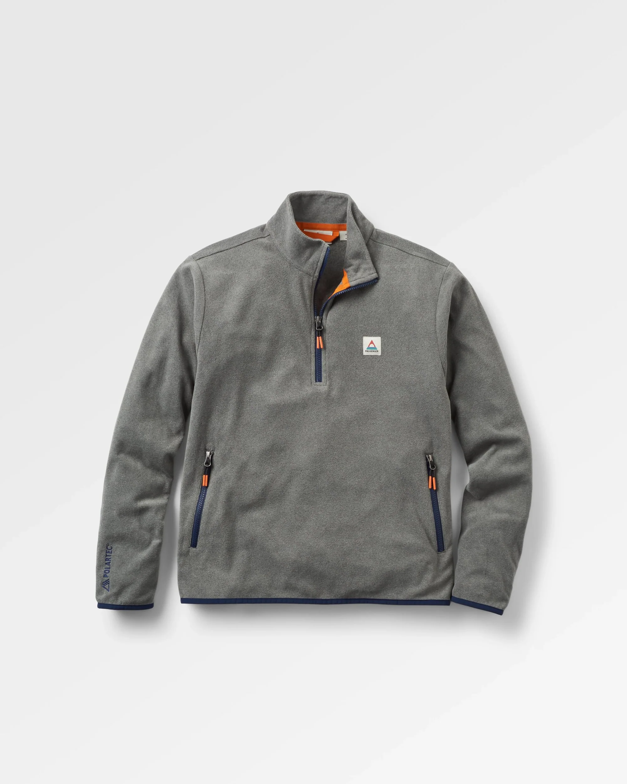 Switchback Micro Polartec® Fleece - Grey Marl 2 - Image 2