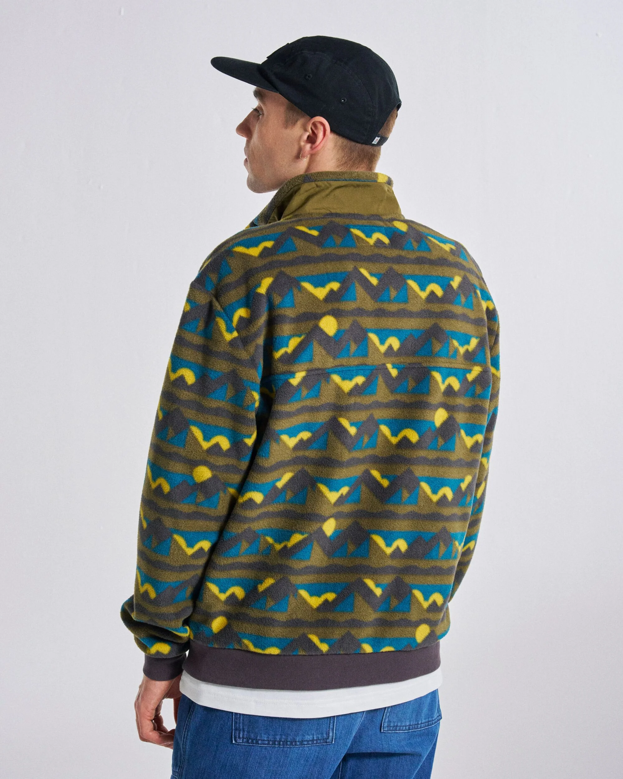 Take It Easy Polar Fleece - Views Dark Olive - Image 7