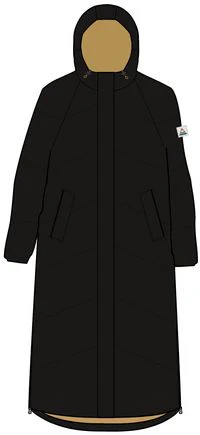 Tasman Long Insulated Jacket - Black - Image 12