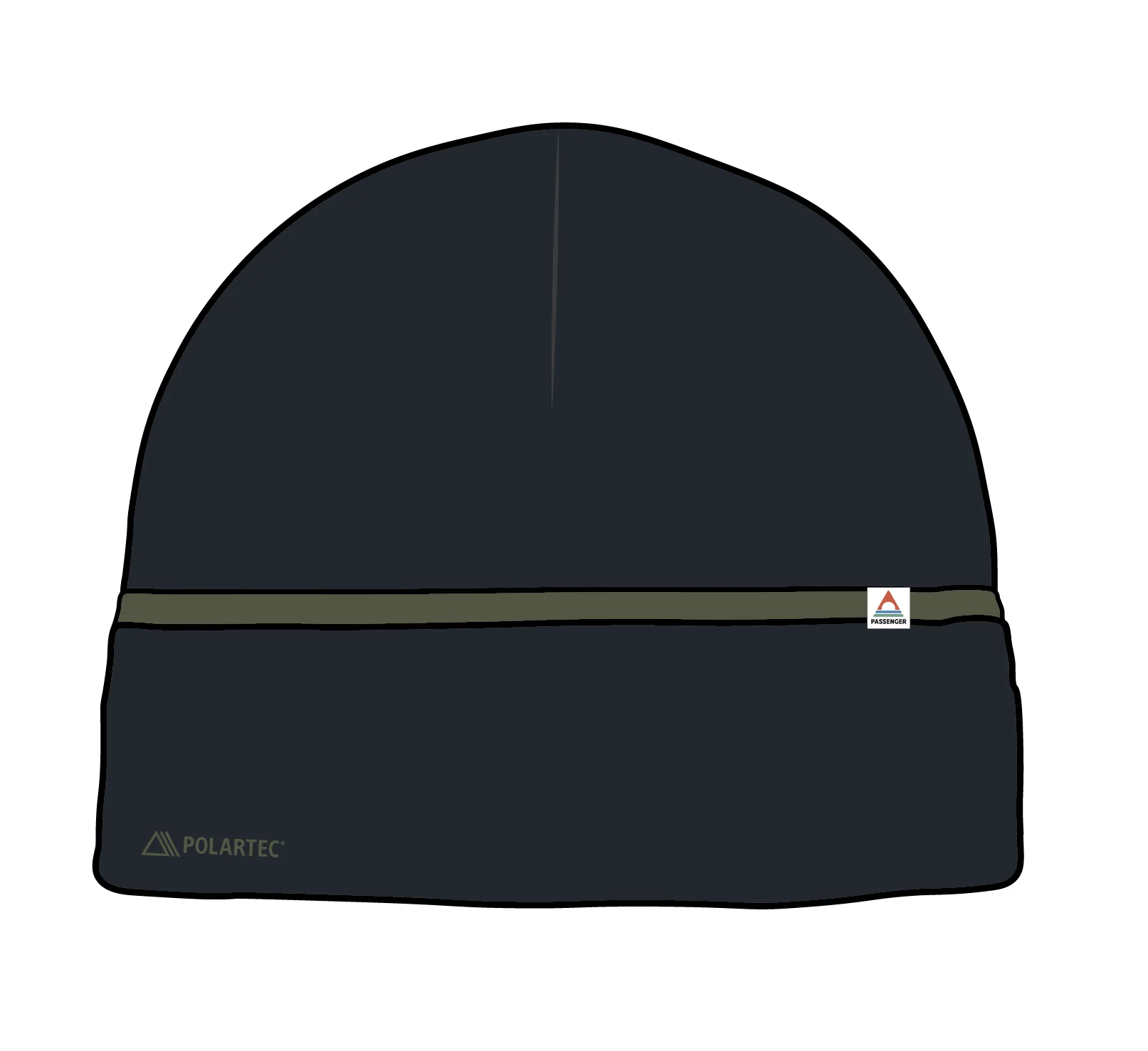 Terra Polartec® Active Beanie - Black - Image 6