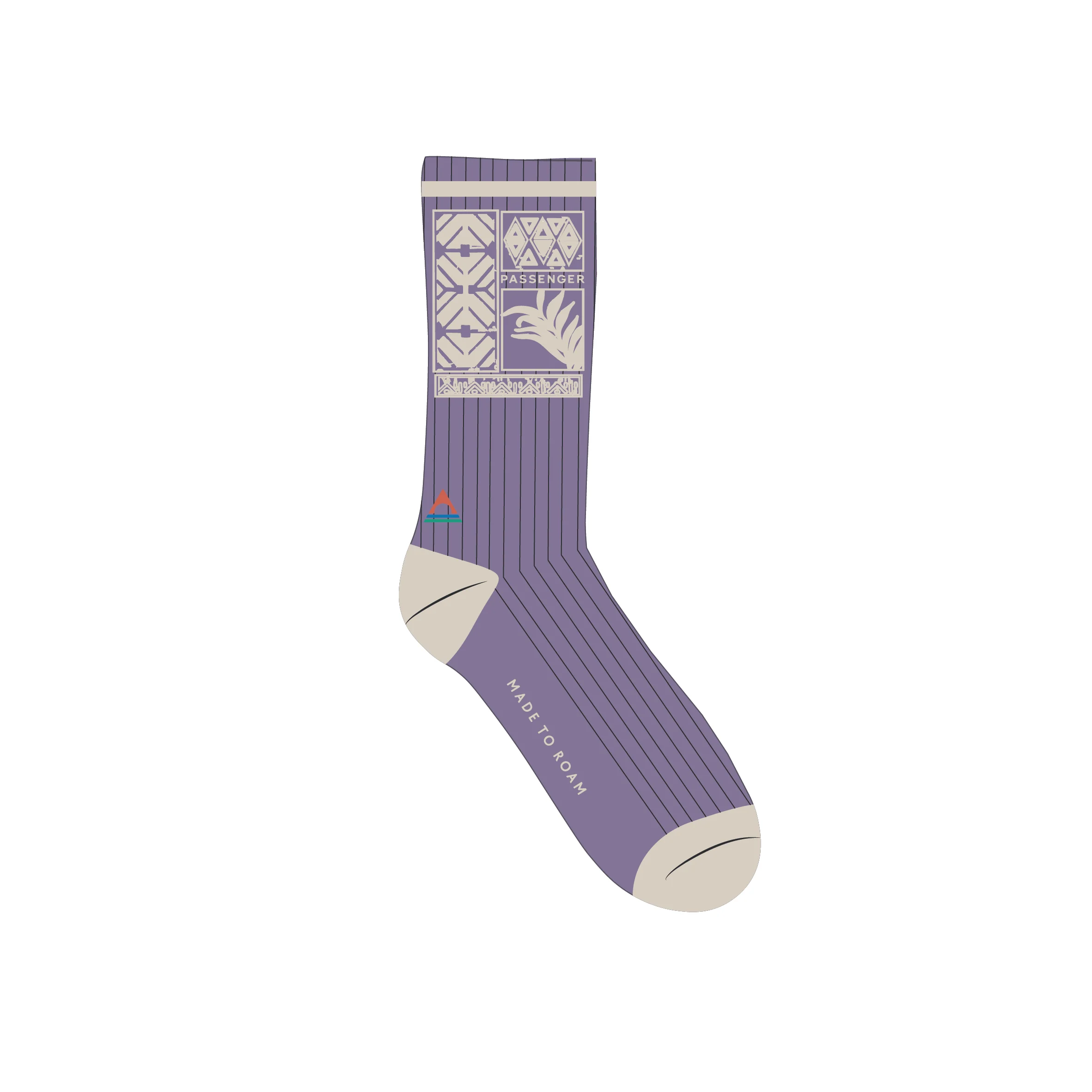 Thuring Merino Socks - Purple Haze - Image 5