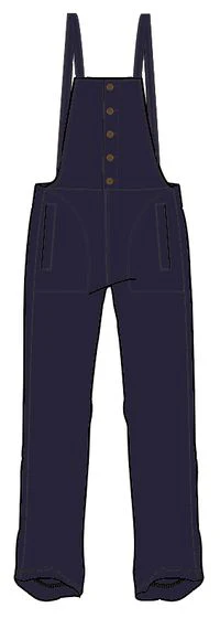 Tiaga Cord Dungarees - Deep Navy - Image 9