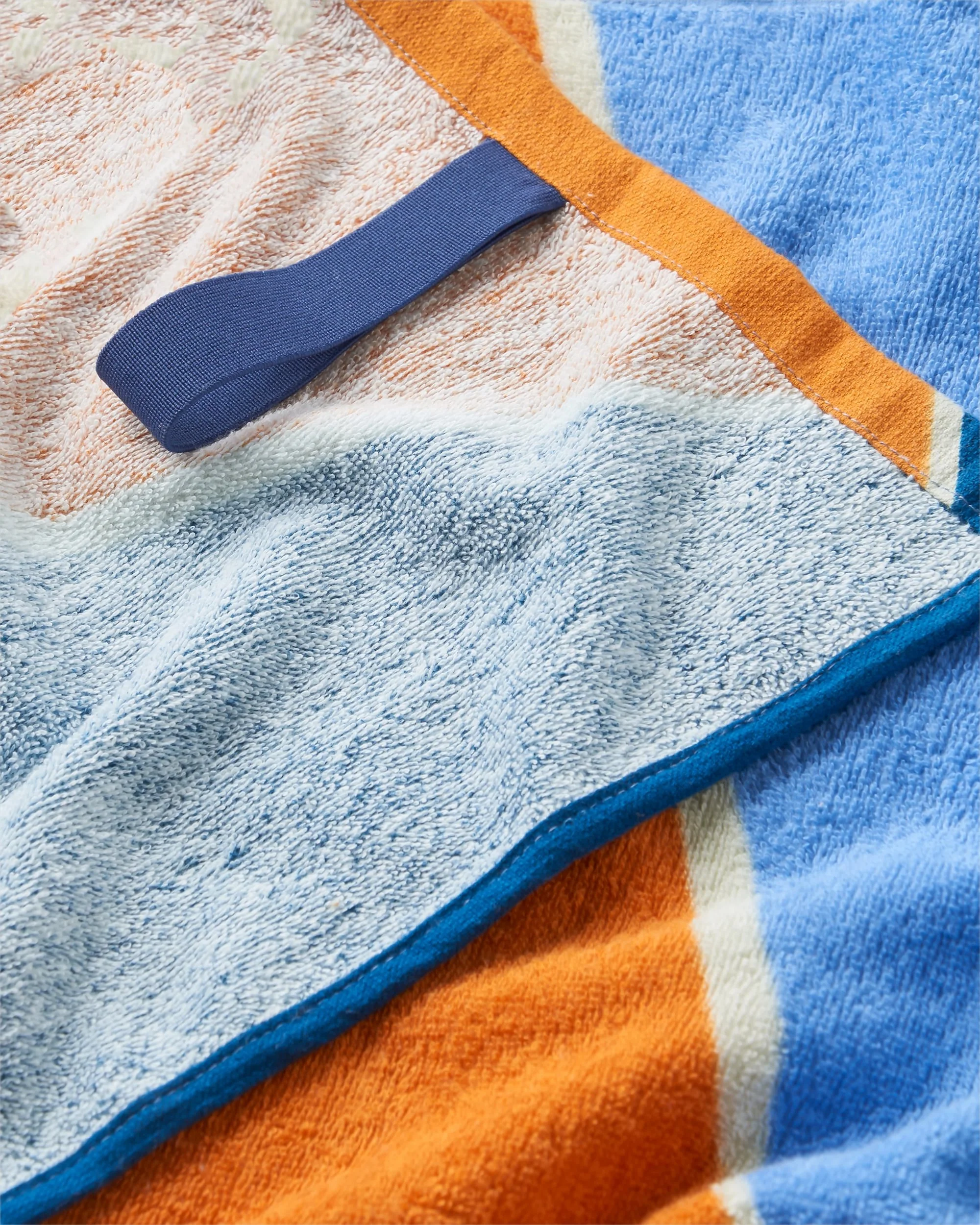 Tideline Organic Cotton Beach Towel - Cornflower - Image 8