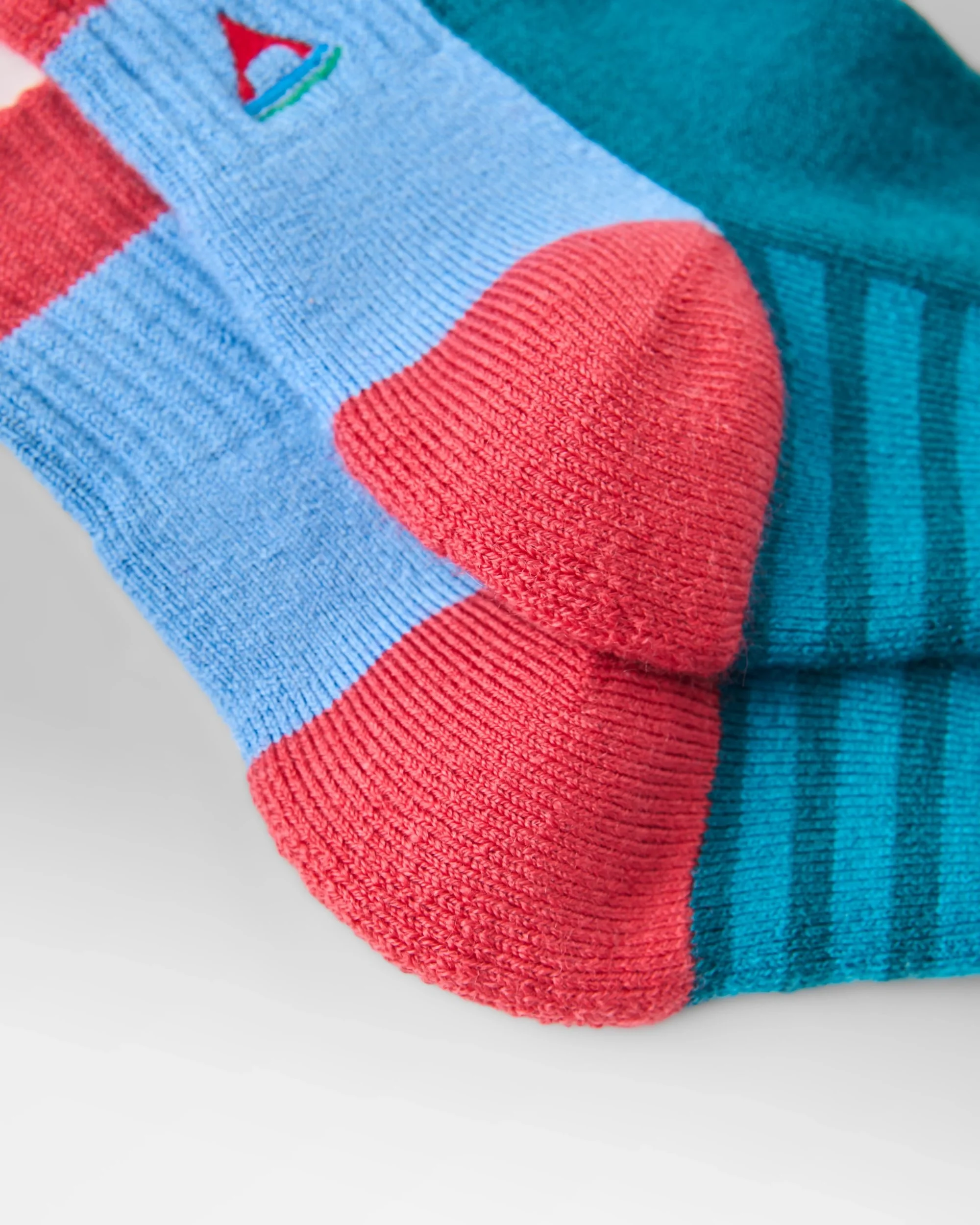 Tillamock Merino Active Quarter Sock - Mediterranean - Image 3