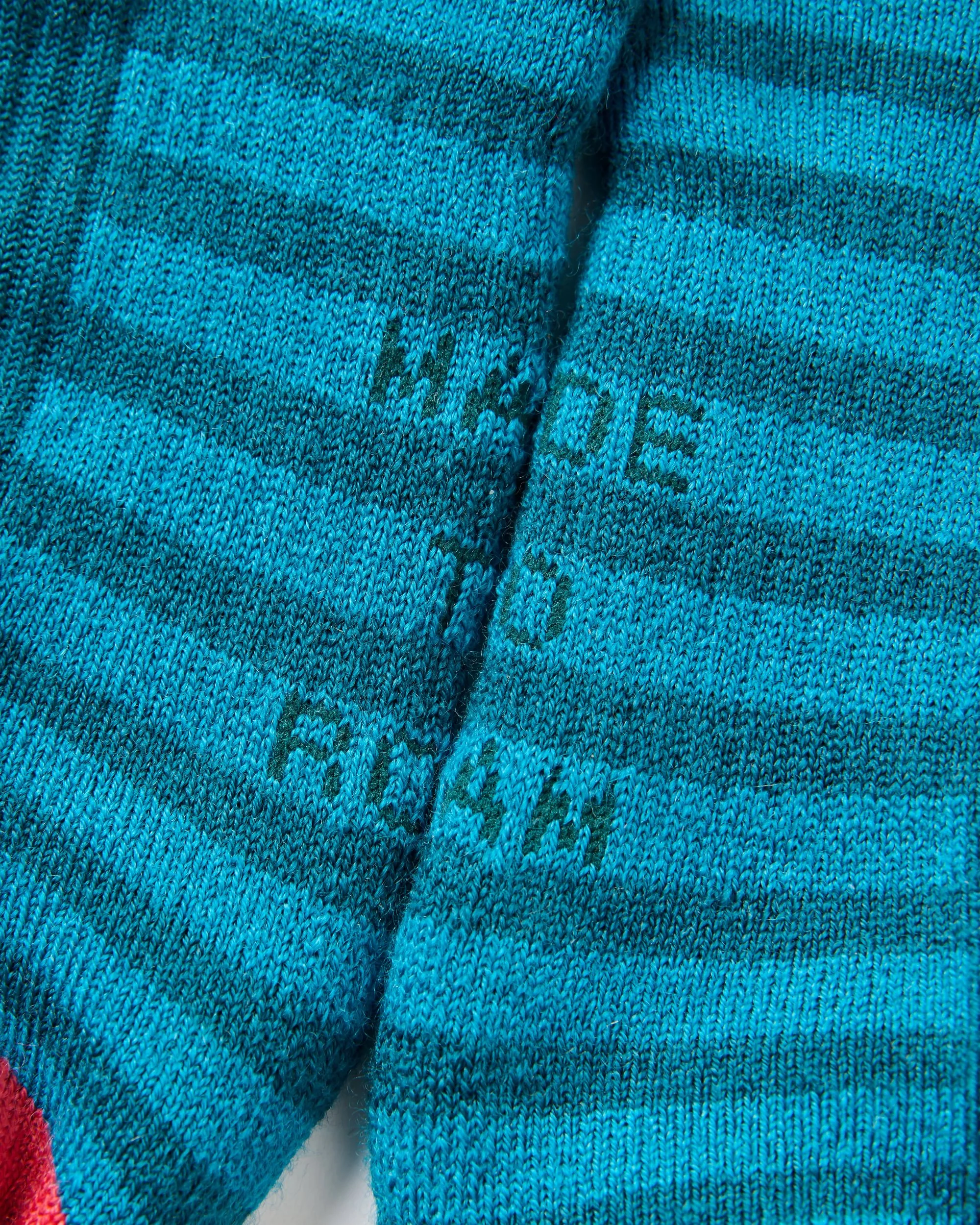 Tillamock Merino Active Quarter Sock - Mediterranean - Image 4