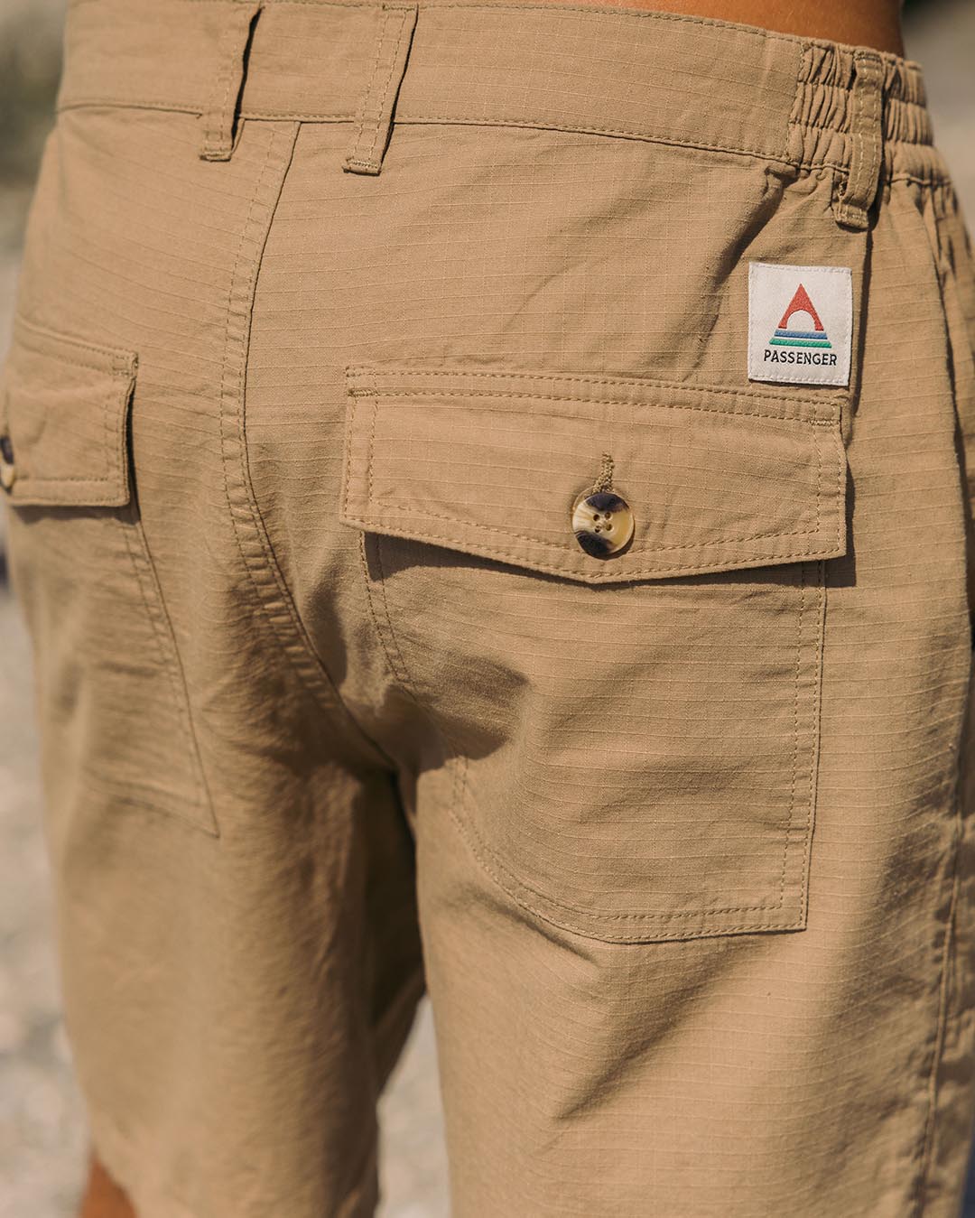 Timeless Organic Cotton Short - Biscuit - Image 3