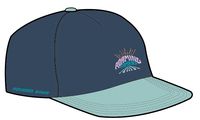 Tolima 5 Panel Cap - Dark Denim - Image 6