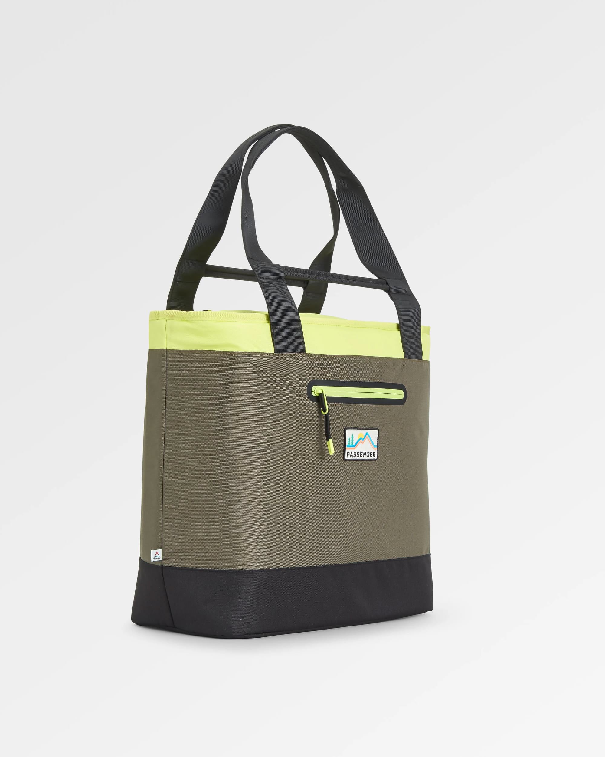 Tote Cooler Bag - Khaki Multi - Image 7