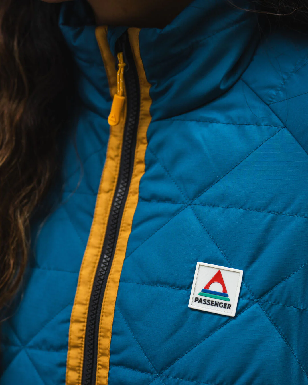 Trace Thermore® Insulated Jacket - Corsair Blue/ Jungle Green - Image 6