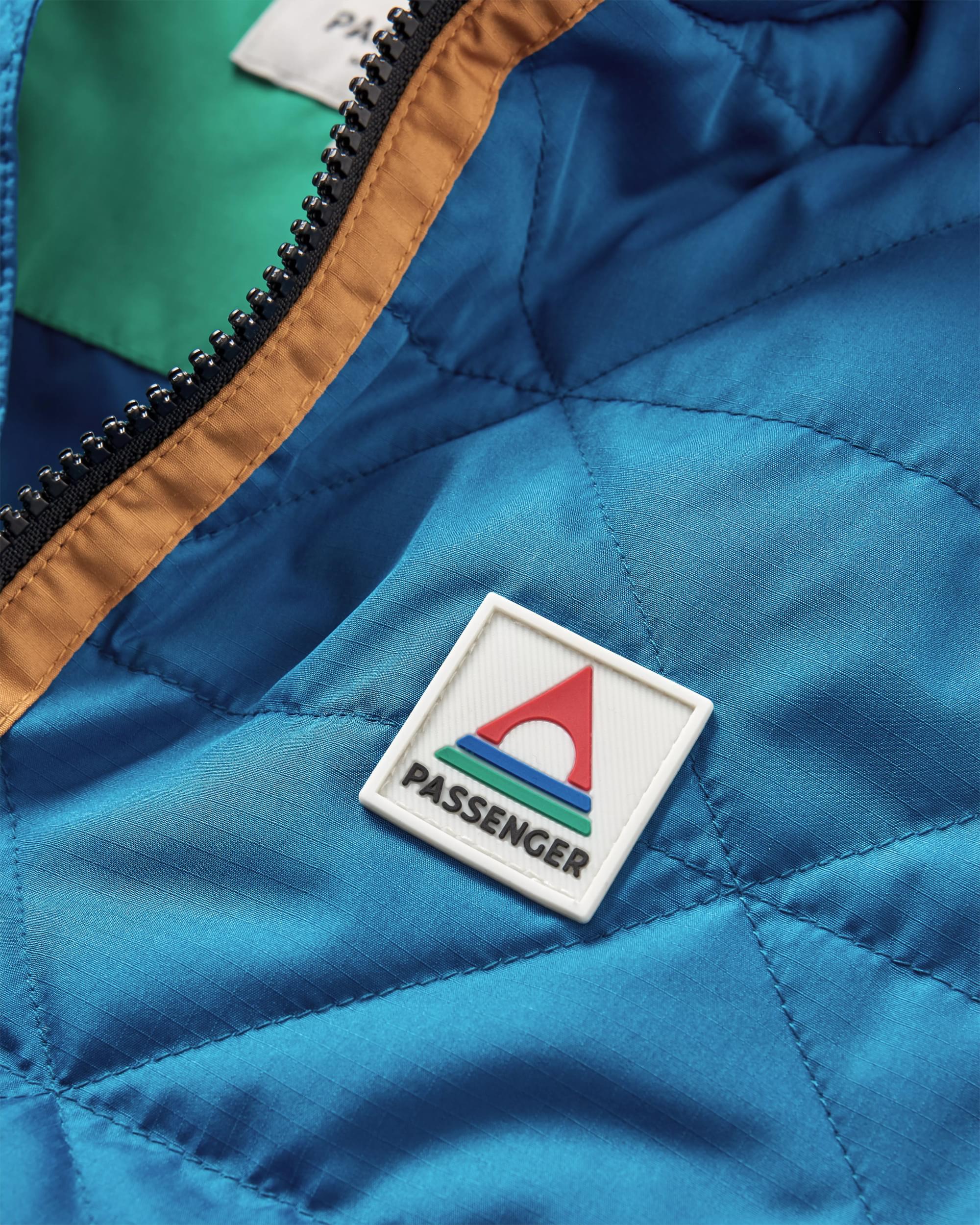Trace Thermore® Insulated Jacket - Corsair Blue/ Jungle Green - Image 9