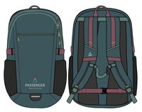 Track 20L Backpack - Mediterranean - Image 12