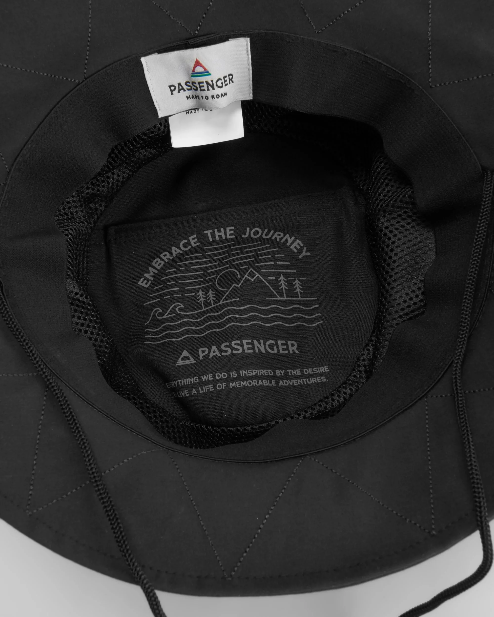 Trail Bucket Hat - Black - Image 8