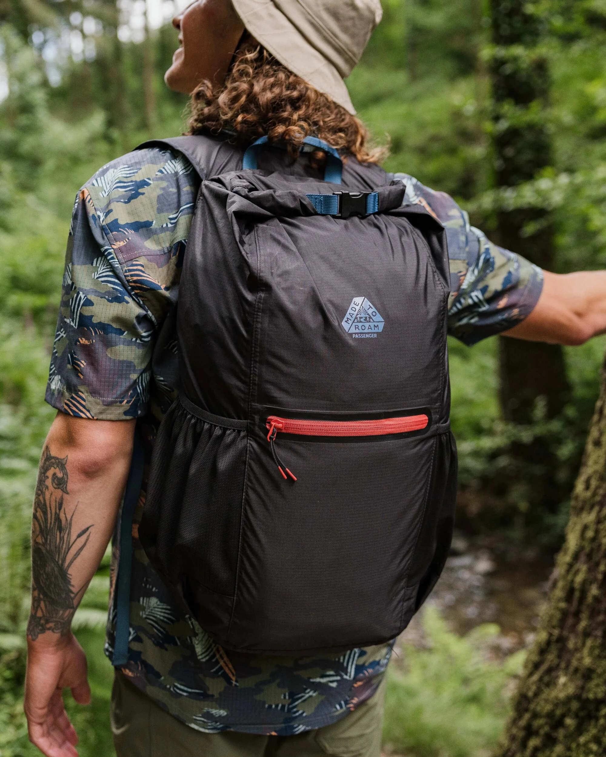 Trail Light Packable Backpack - Black - Image 8