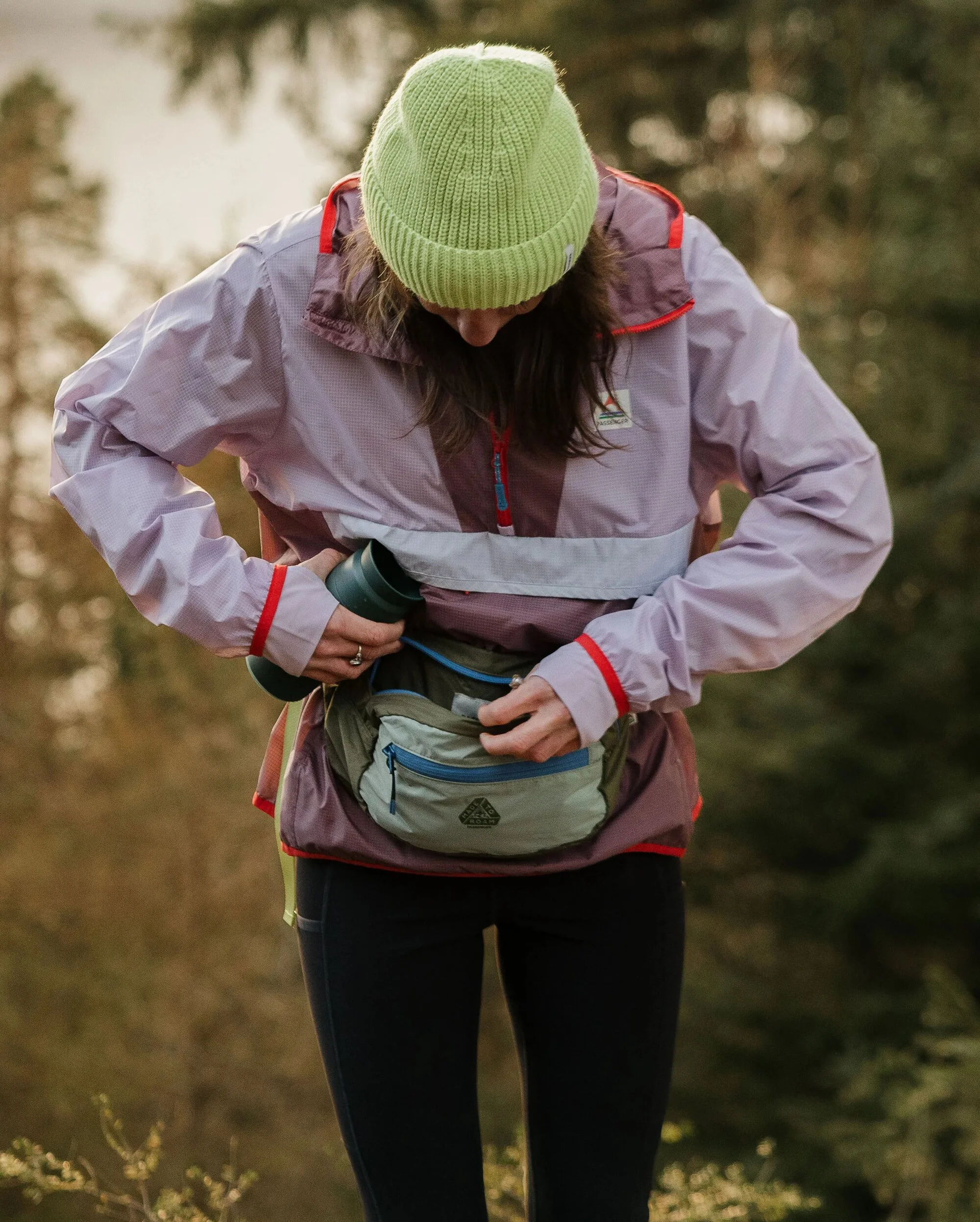 Trail Light Packable Hip Pack - Khaki - Image 2