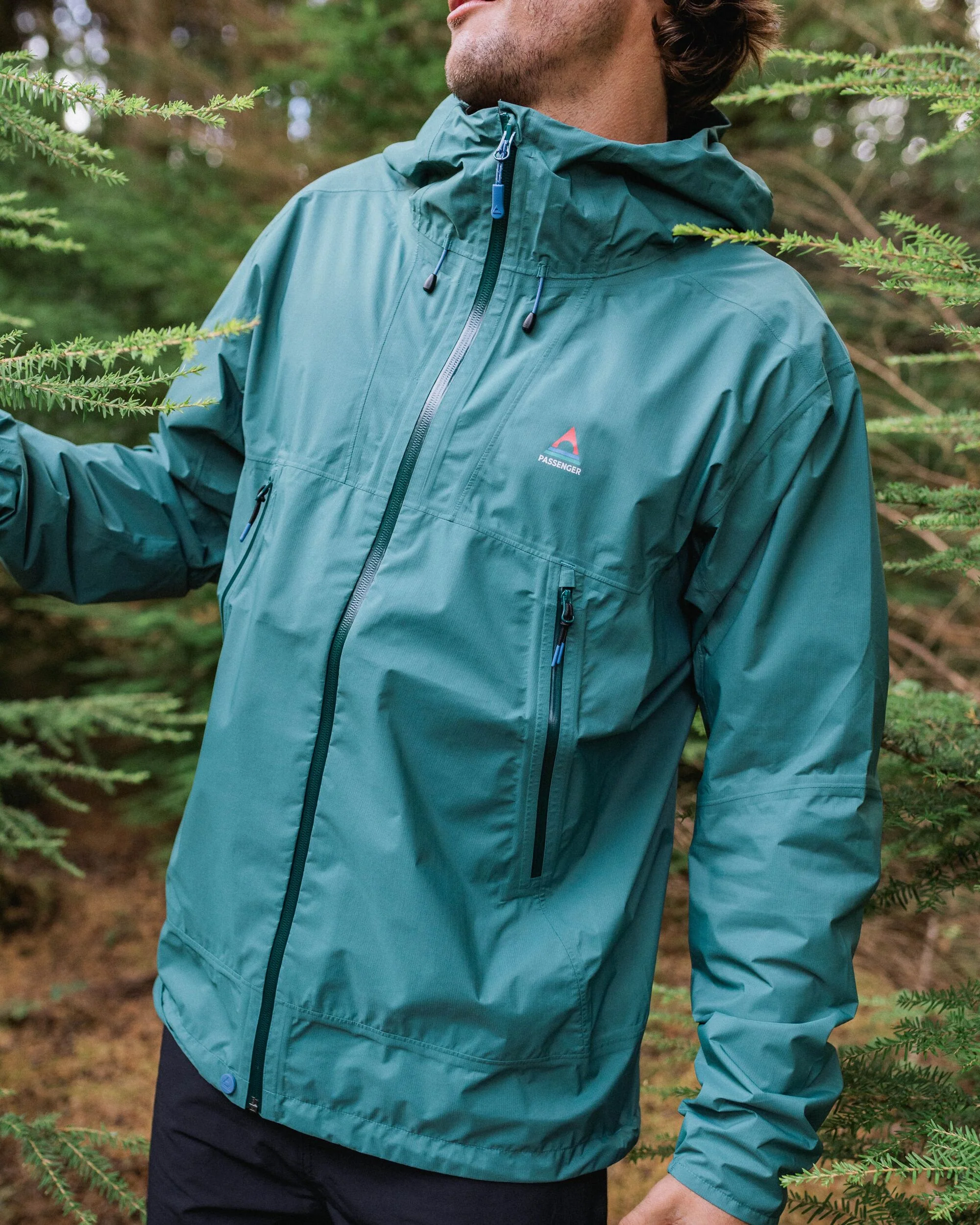 Trailscape Light Men's Waterproof Jacket - Deep Ocean - Image 2