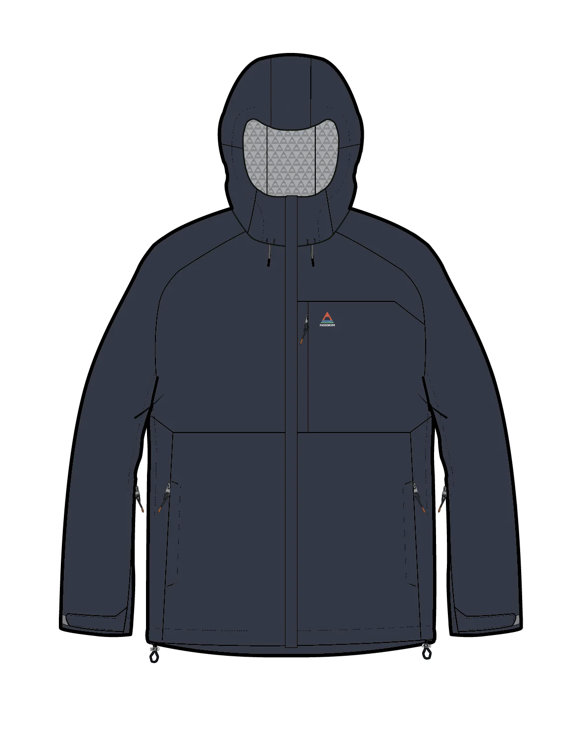 Trailscape Men's Waterproof Jacket - Charcoal - Image 13