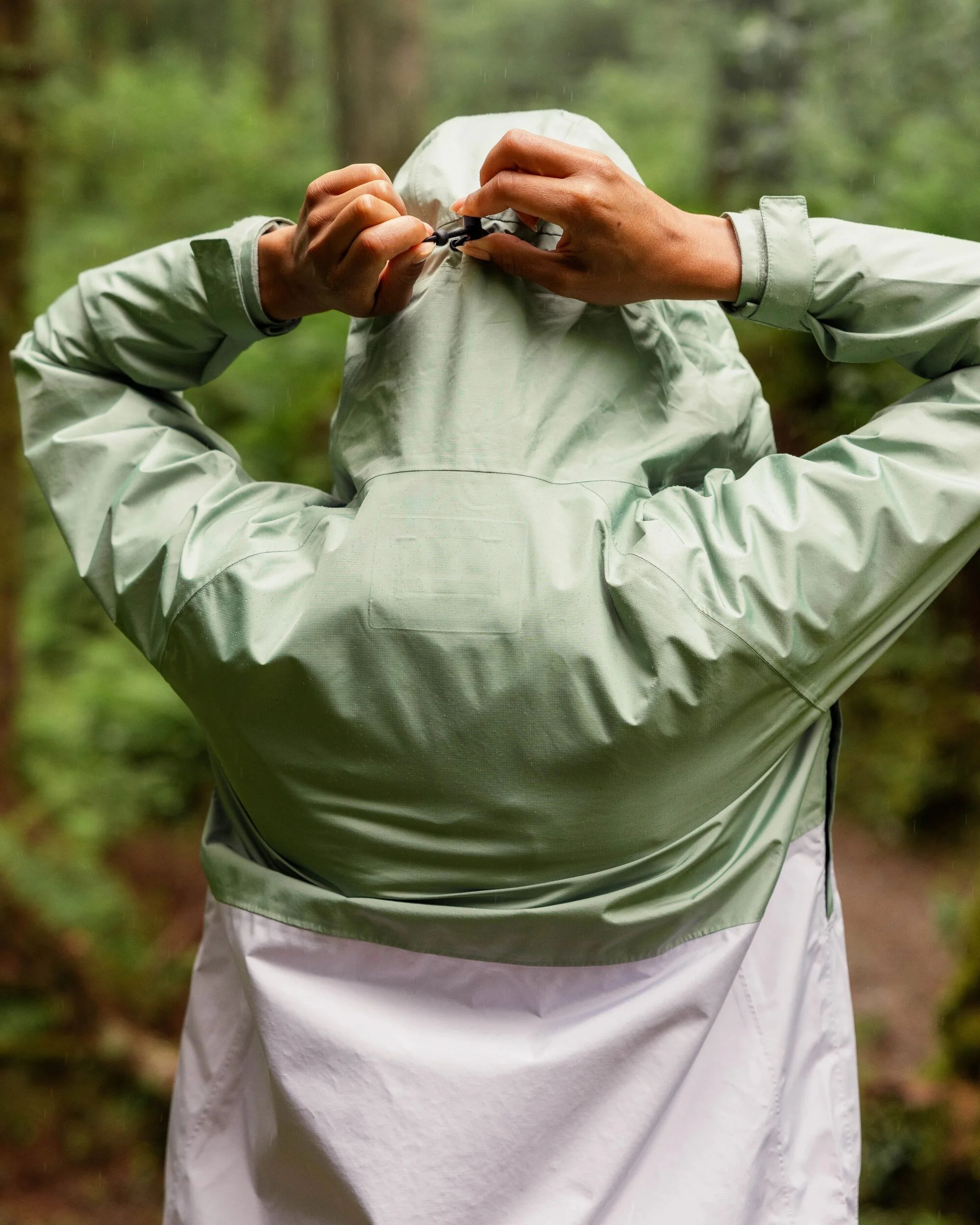 Trailscape Women's Waterproof Jacket - Pistachio/Lilac Mist/Aqua - Image 7