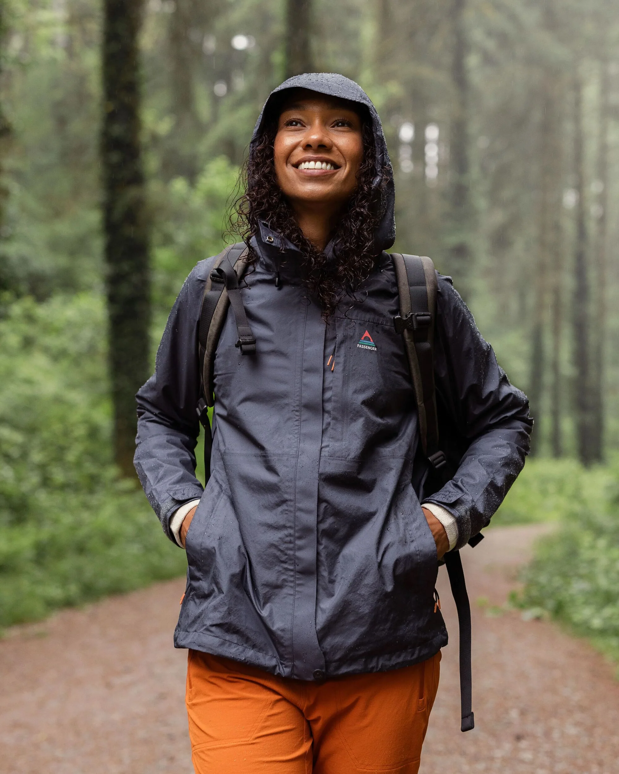 Trailscape Women's Waterproof Jacket - Charcoal - Image 3